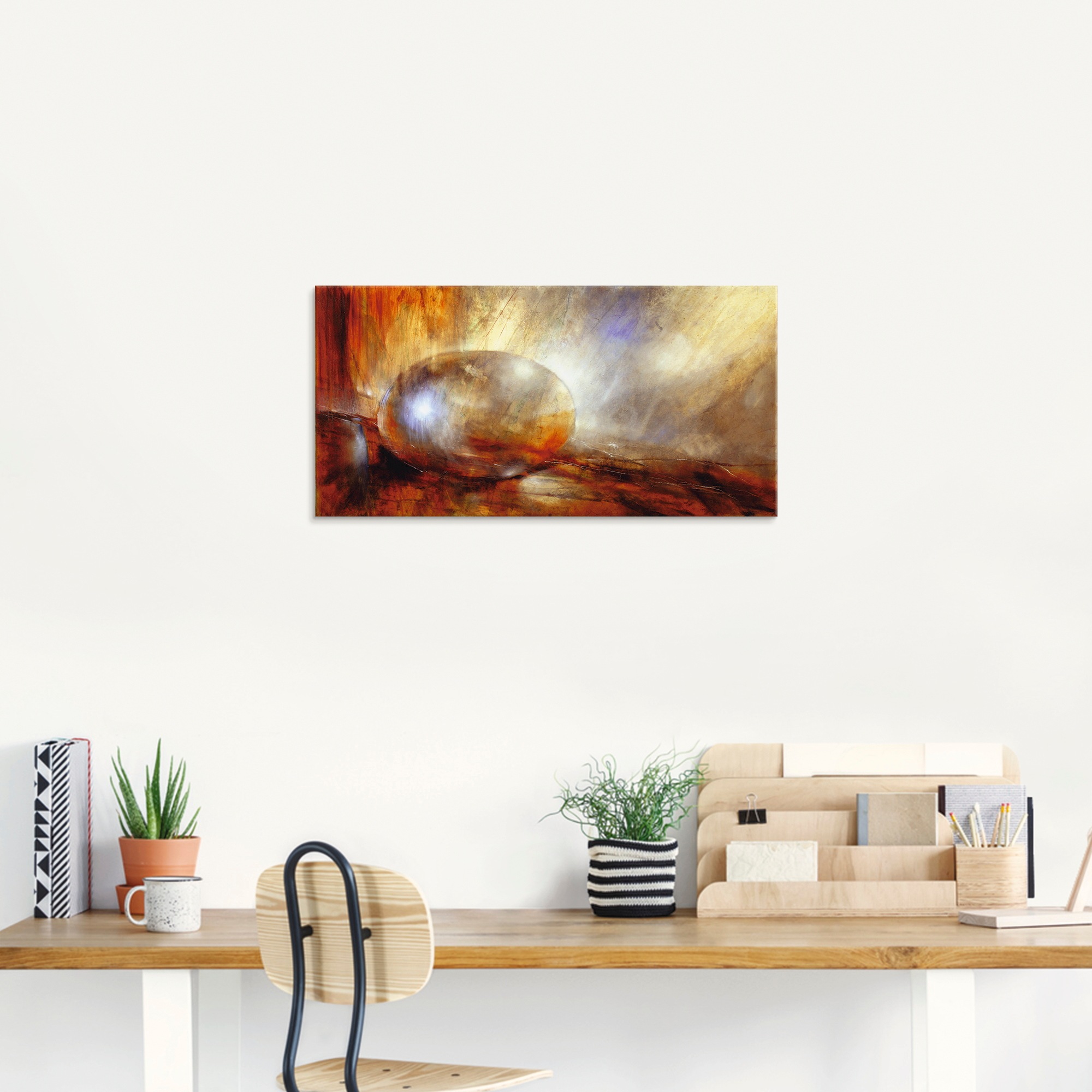 Artland Glasbild »Brainstorming« Muster 1 Stk. tlg. in verschiedenen Grössen