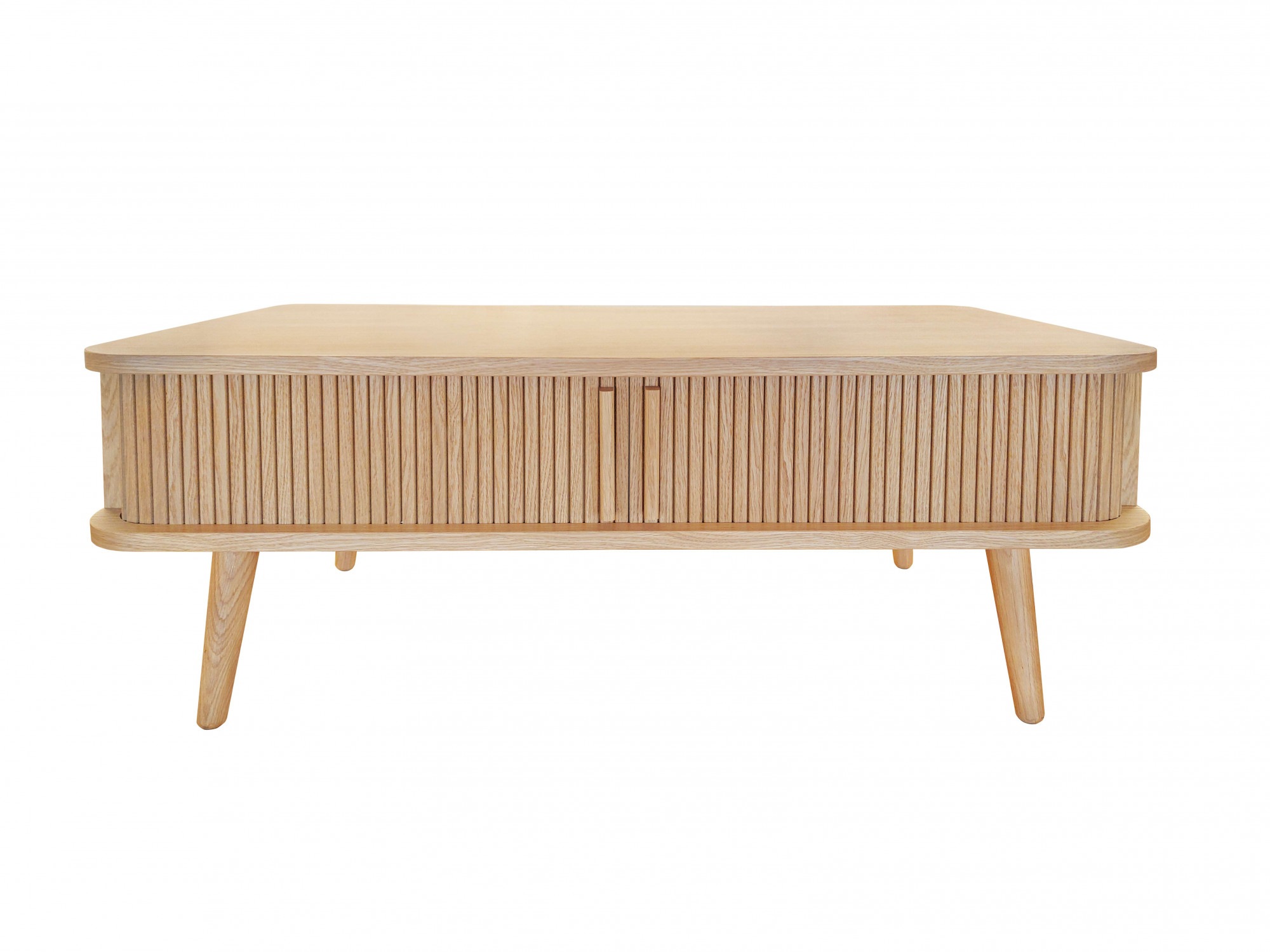 Woodman Couchtisch »Rove«, besonderes Design, teilmassiv, Breite 107 cm