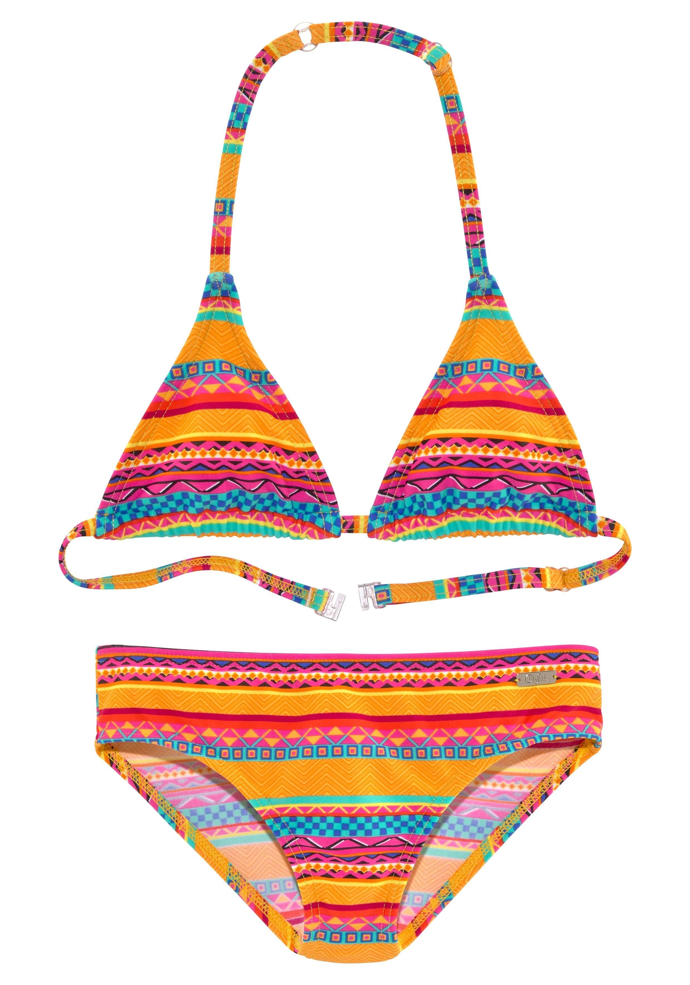 Buffalo Triangel-Bikini »Lux Kids«, mit abstraktem Druck