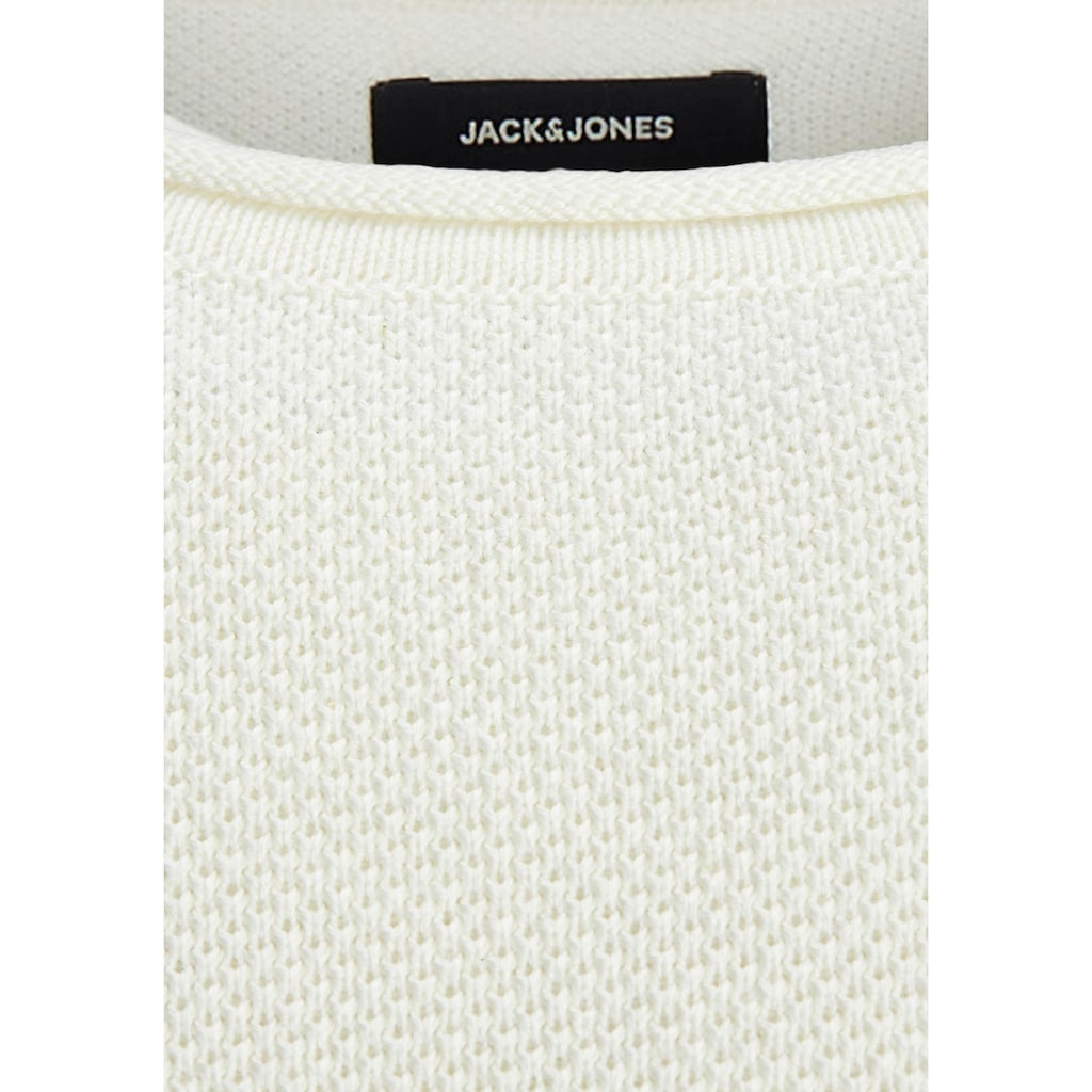 Jack & Jones Rundhalspullover »HILL KNIT«