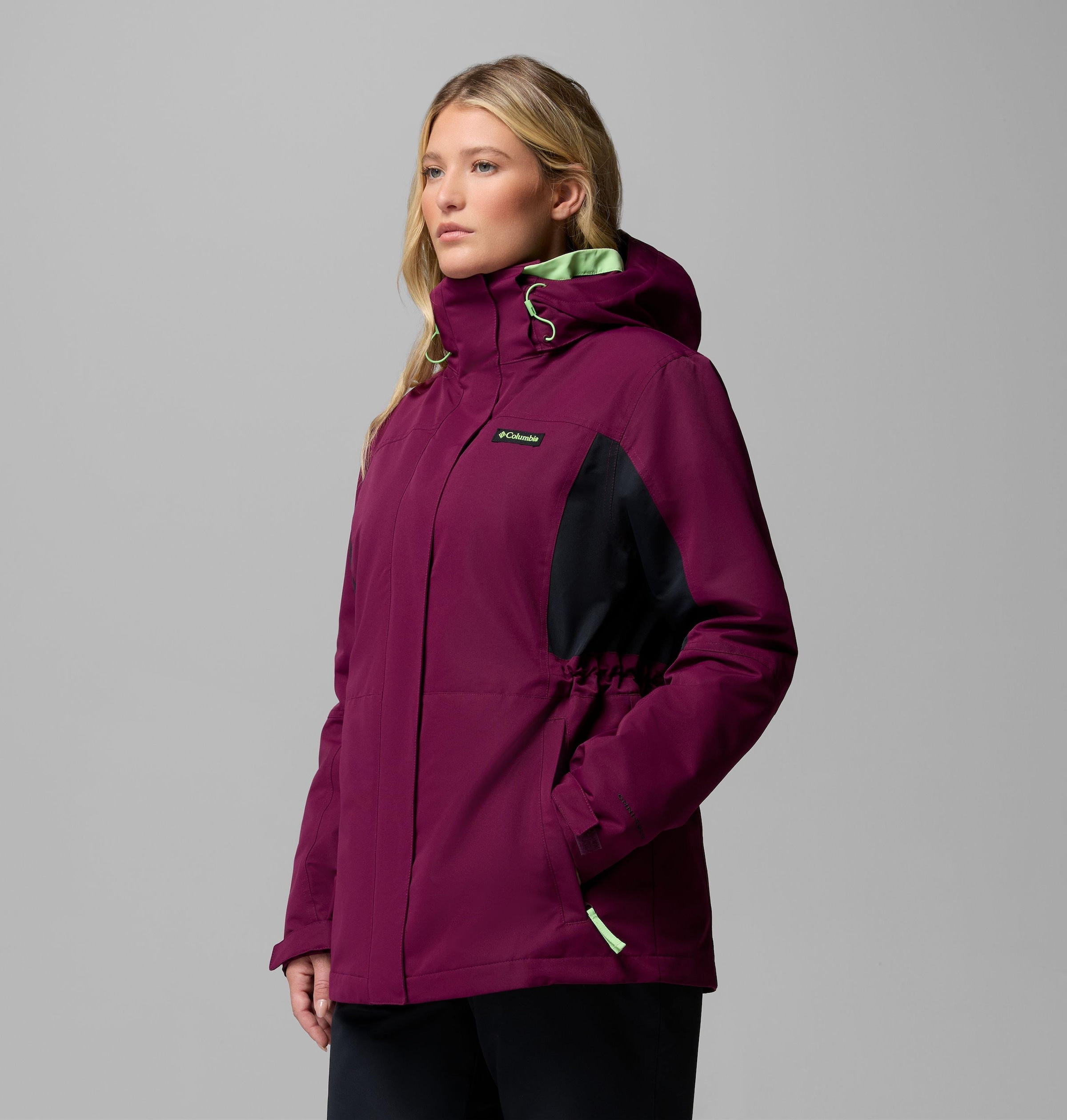 Columbia Veste fonctionnelle 3 en 1 »Bugaboo IV Fleece Interchange Jacket« 2 cuis tlg. matériau déperlant et coupe-vent, isolant thermique