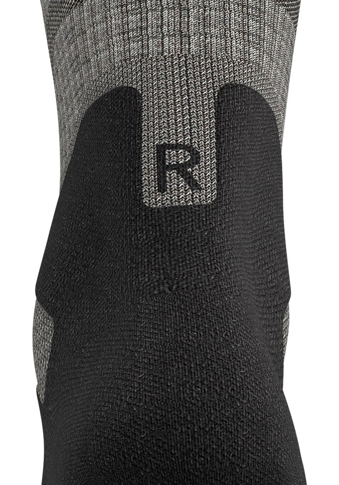 Bauerfeind Chaussettes de sport »Outdoor Merino Mid Cut Socks, Women« avec une forte teneur en laine mérinos, respirant, chaud