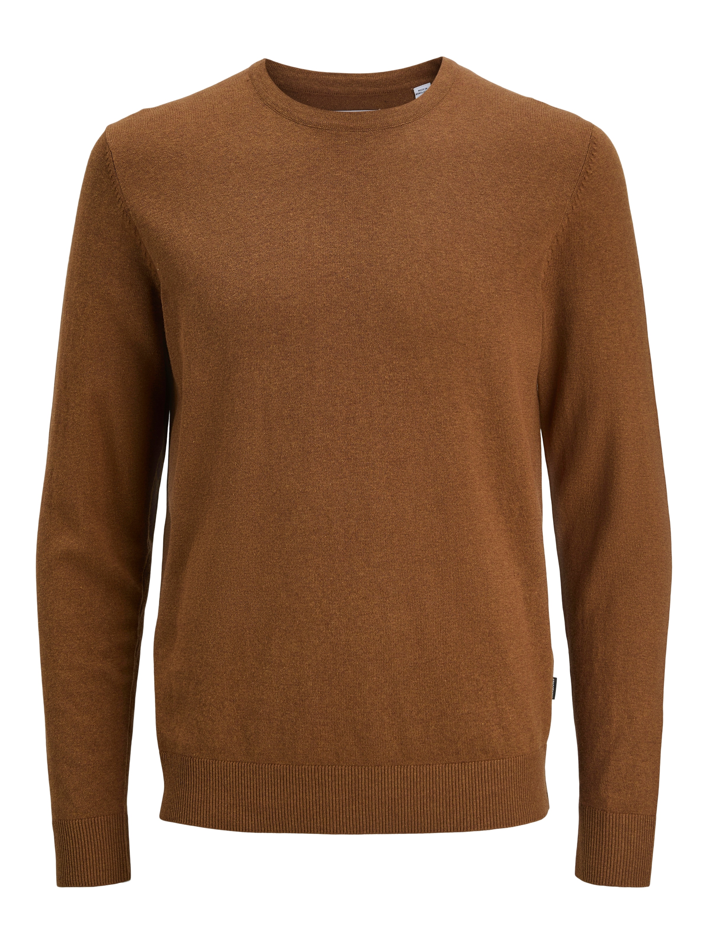 Jack & Jones »JJEEMIL KNIT CREW NECK NOOS« Baumwollmischung, regular fit
