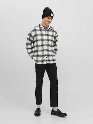 Jack & Jones Langarmhemd »JORZAC CHECK OVERSHIRT LS SN«