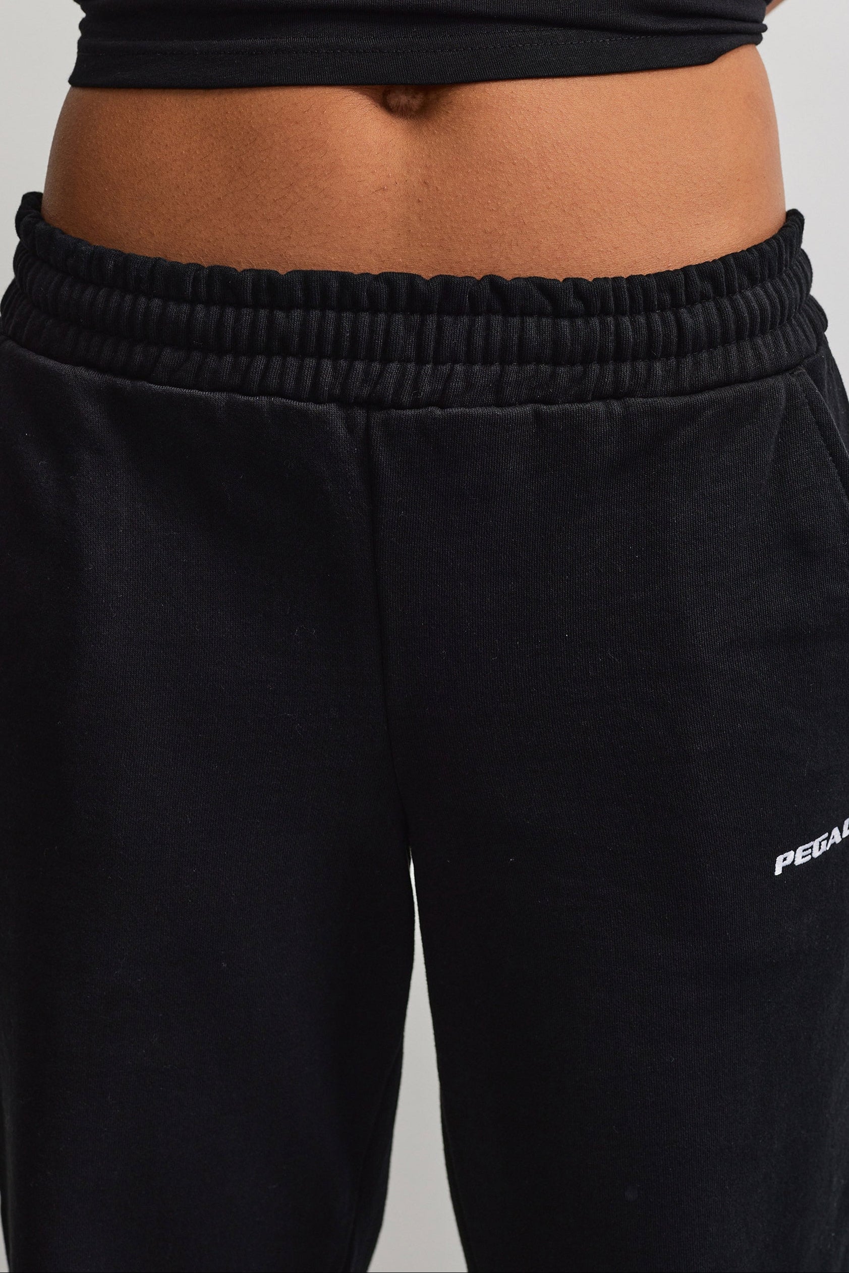 PEGADOR Pantalon sweat »ANNI WIDE SWEAT PANTS«  mélange de coton, ample