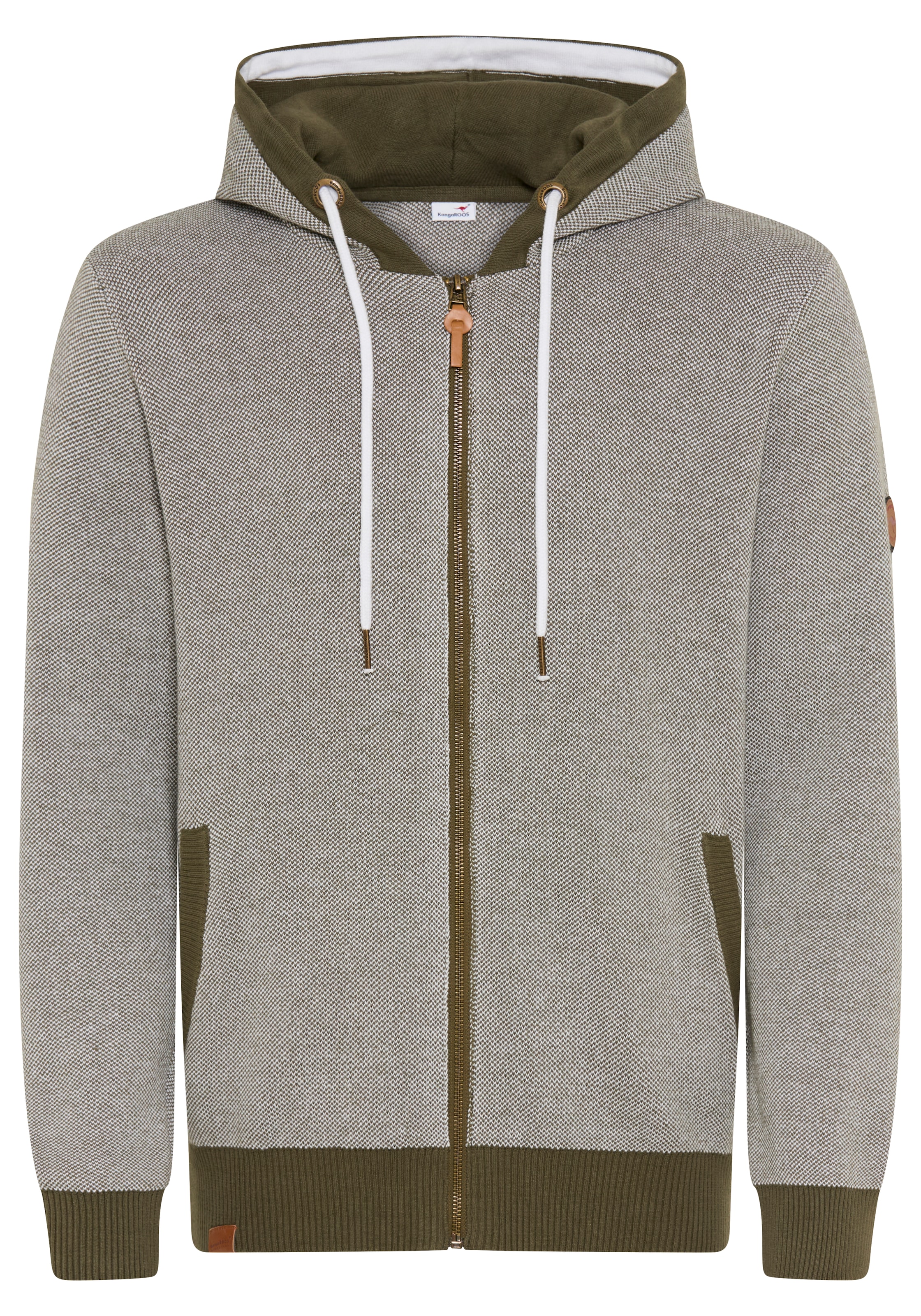 KangaROOS Cardigan à capuche Avec fermeture éclair, manches longues