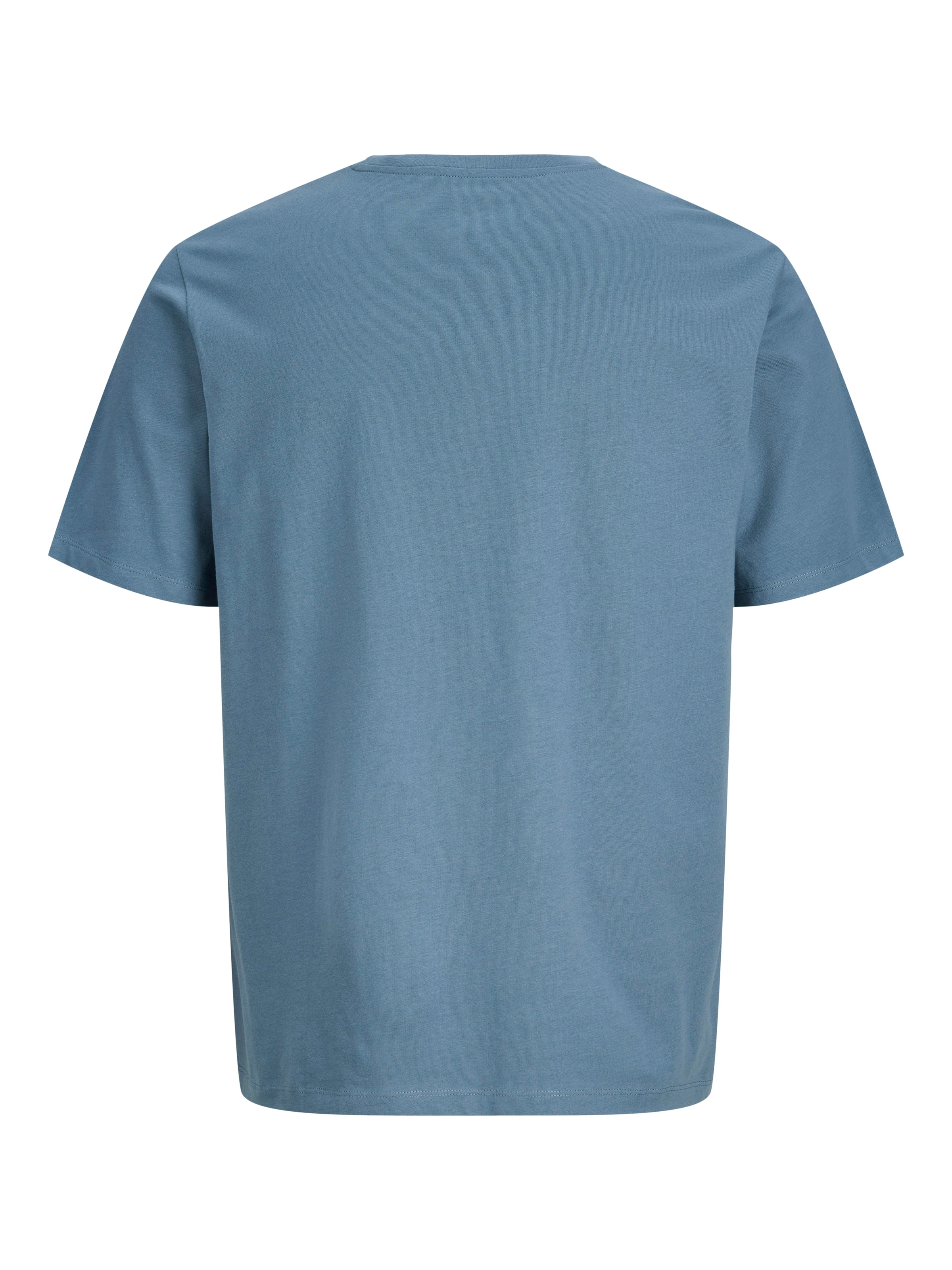 Jack & Jones Junior Shirt à col rond »JJEORGANIC figurbetont, atmungsaktiv, kombinierbar« uni, décontracté, slim fit, jersey, col rond