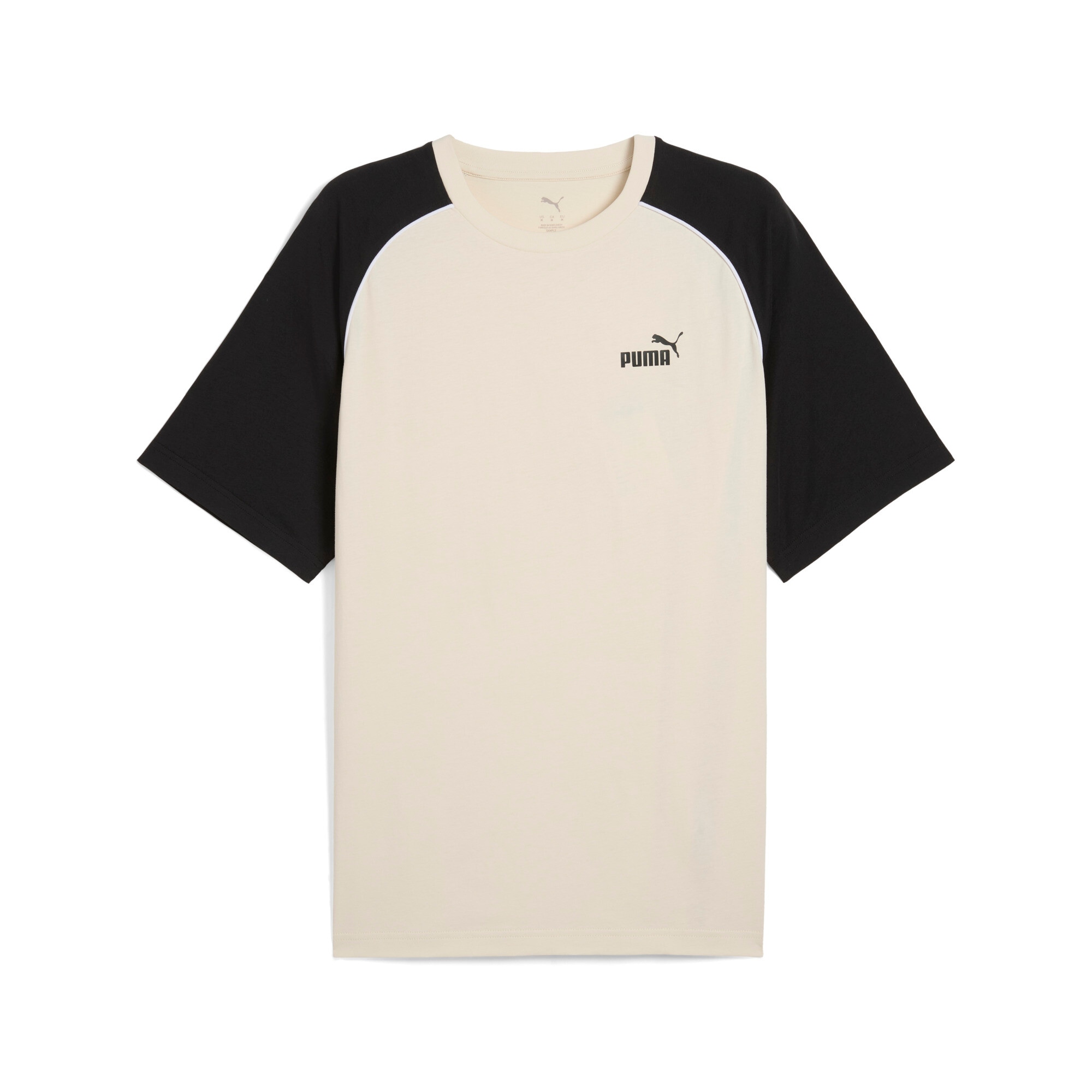 Image of PUMA T-Shirt "SPORT TEE" Relaxed Fit, Raglanärmel, Rundhalsausschnitt, mit Logo-Gummiprint