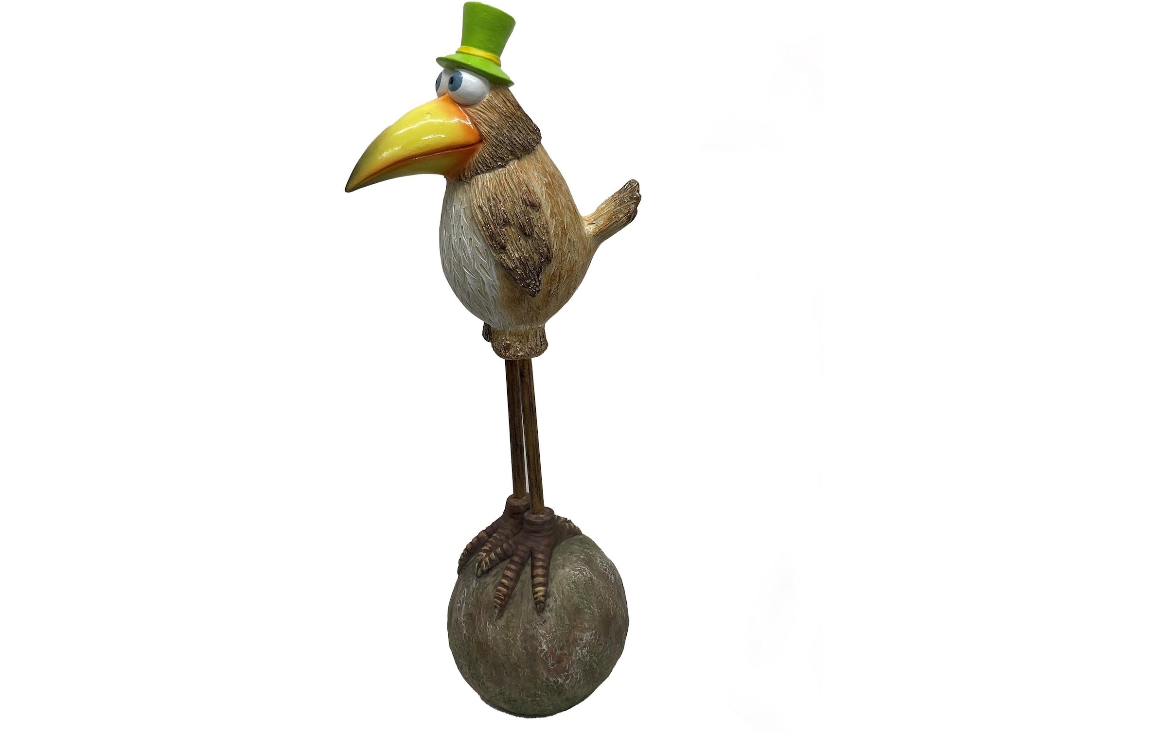 Dekofigur »Dameco Vogel auf Stein 12 x 15 x 40 cm«