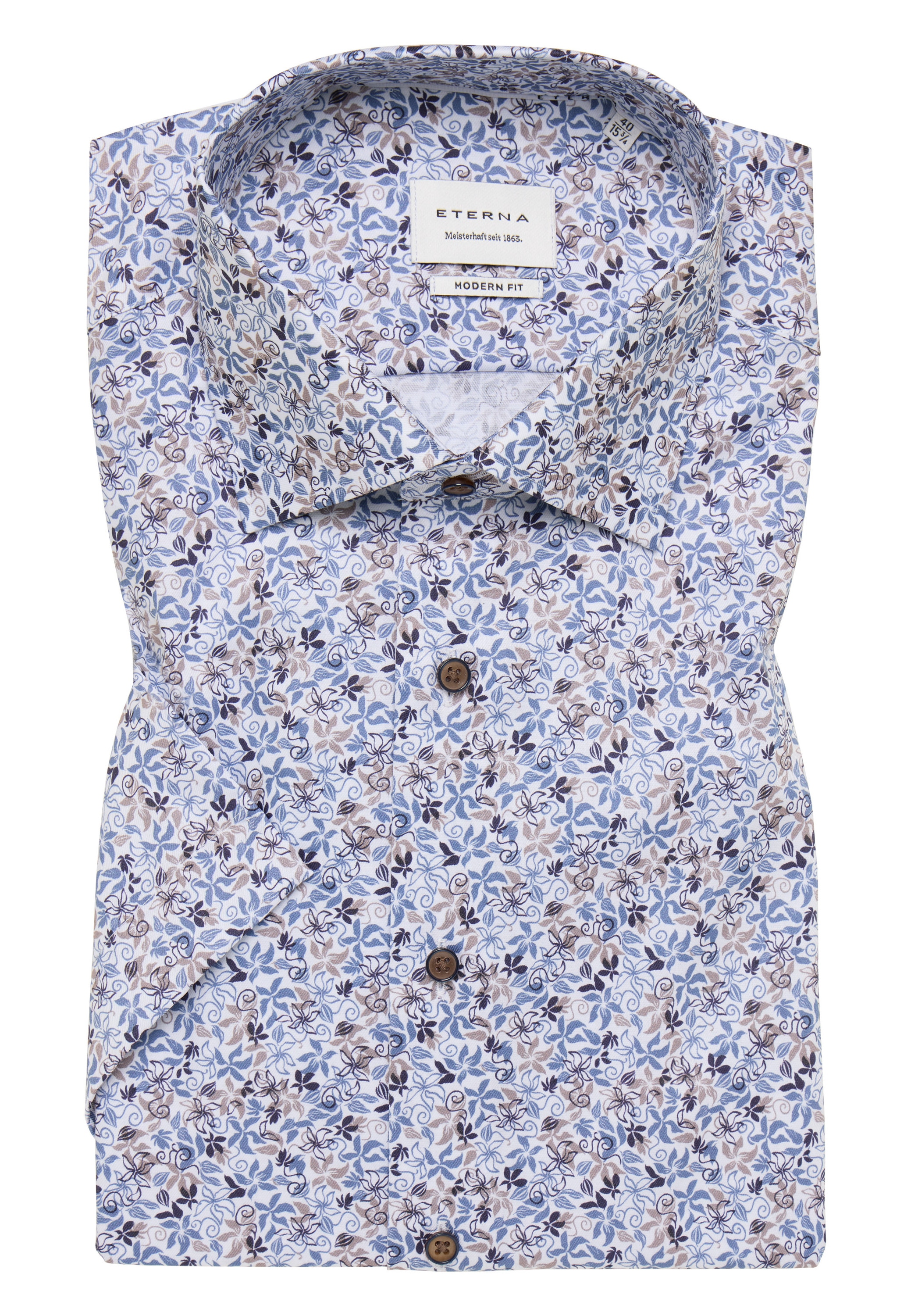 Eterna Kurzarmhemd »MODERN FIT«, NON IRON (bügelfrei)