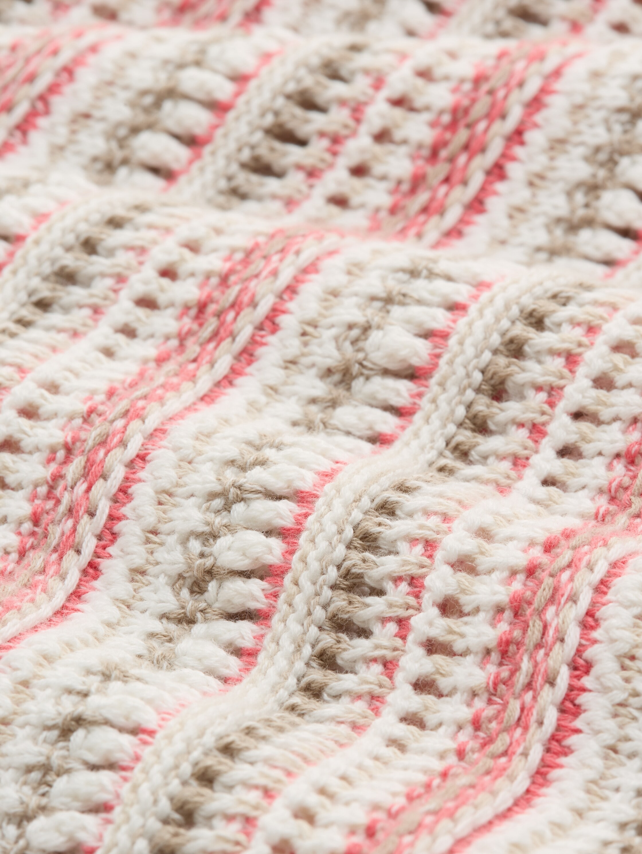 TOM TAILOR Pull en tricot avec motif à rayures
