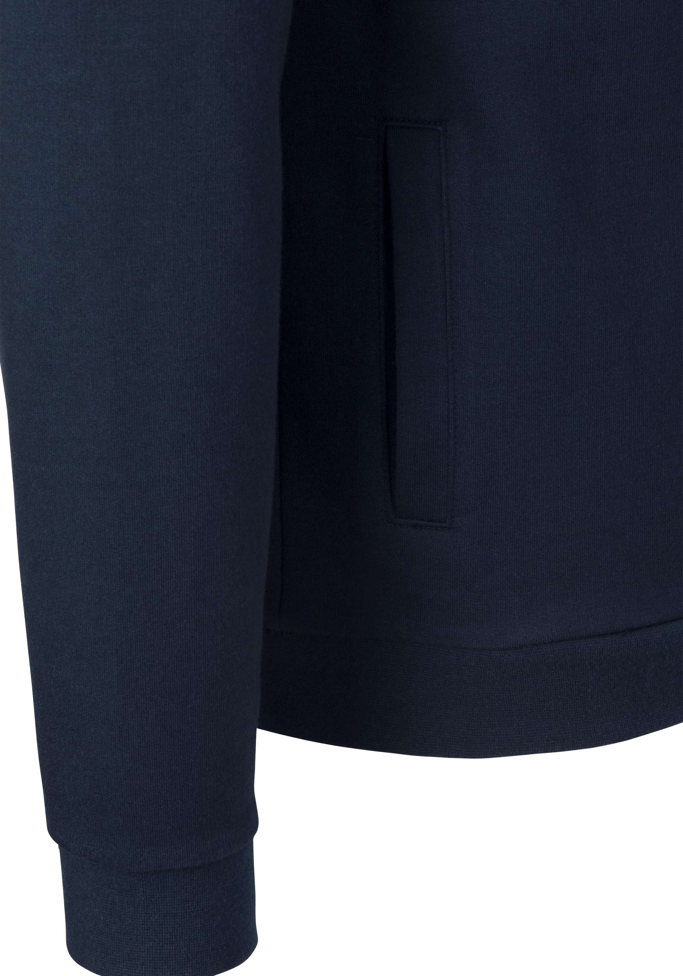 Bench. Loungewear Sweatjacke, mit Stehkragen aus leichter und bequemer Sweatware