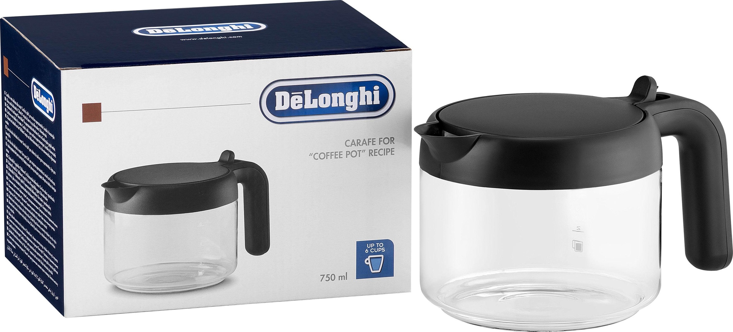 Image of DeLonghi Kaffeekanne "DLSC021" 0,75 l 1 Stk. tlg.