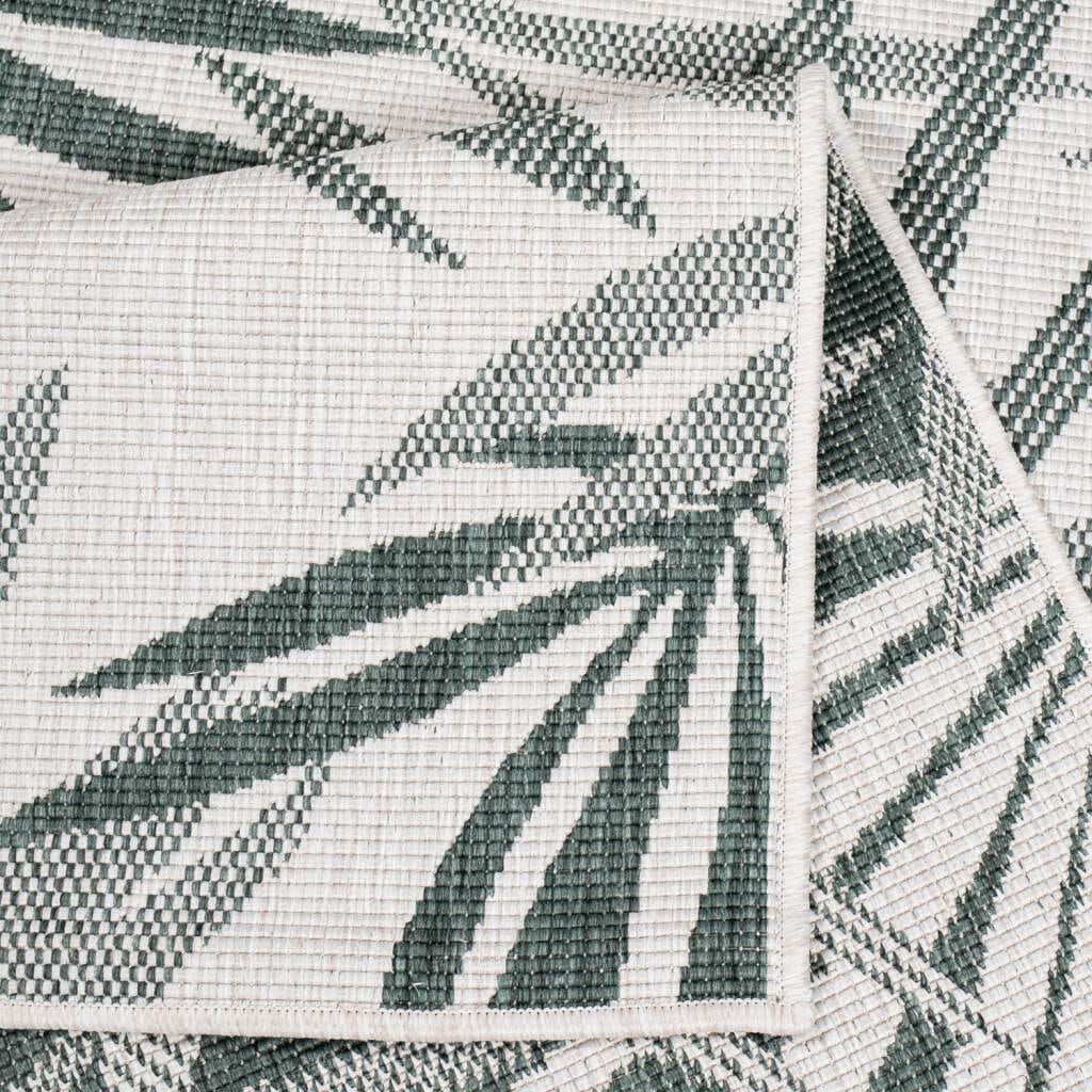 Carpet City Outdoorteppich »DUO RUG 5771« rechteckig 5 mm Höhe Wendeteppich Wetterfest In- & Outdoor, Balkon, Terrasse, Wohnzimmer