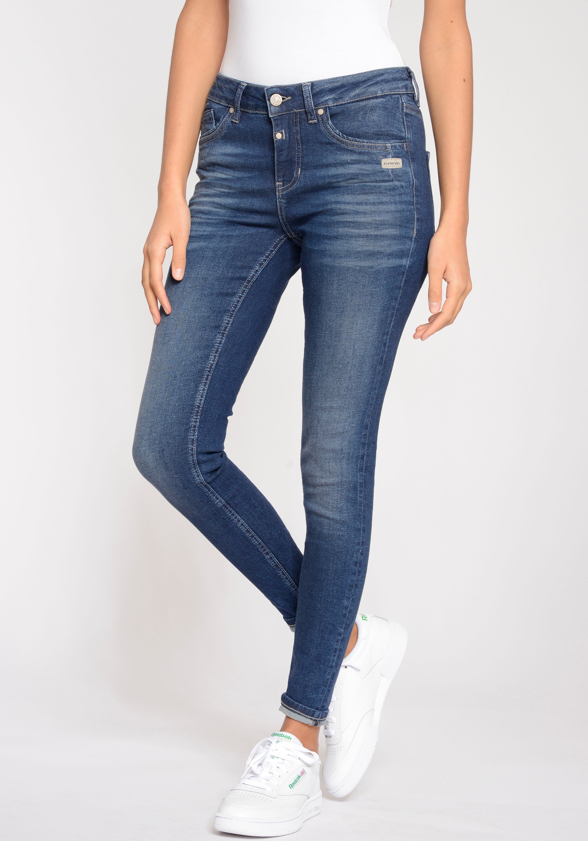 Skinny-fit-Jeans GANG ♕ versandkostenfrei »94LAYLA« auf