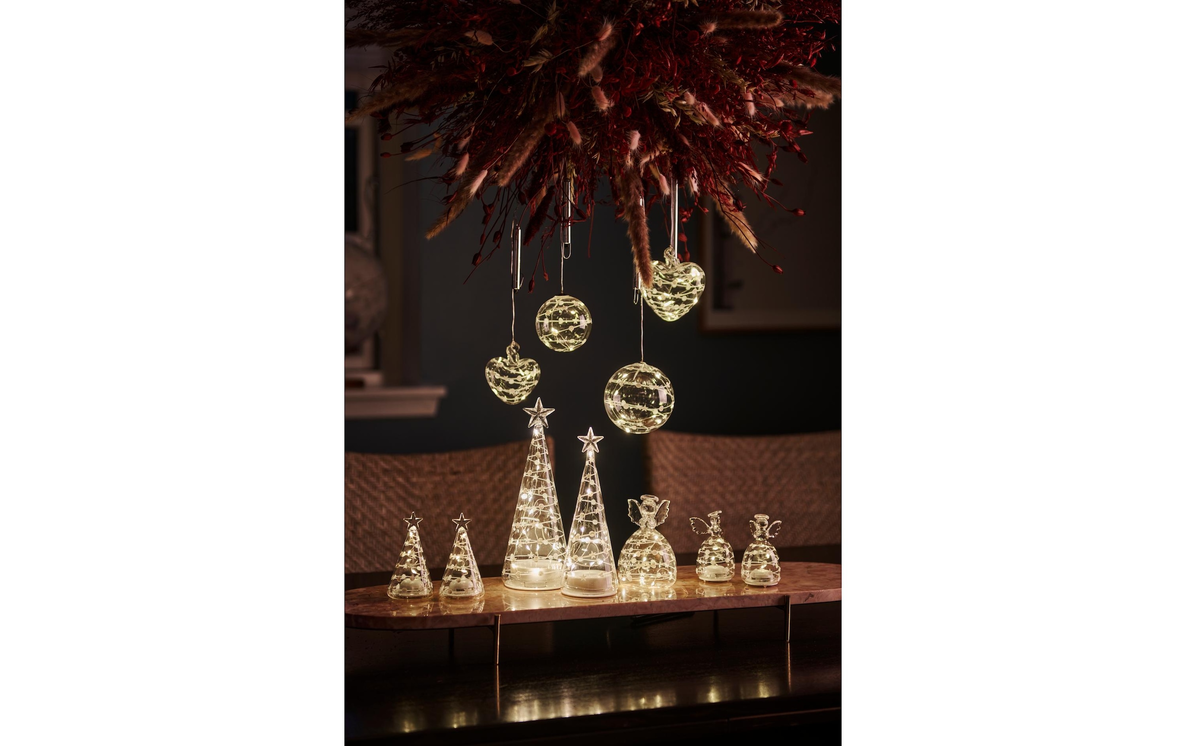 Sirius Weihnachtsbaumkugel »LED Weihnachtskugel Sweet Christmas«