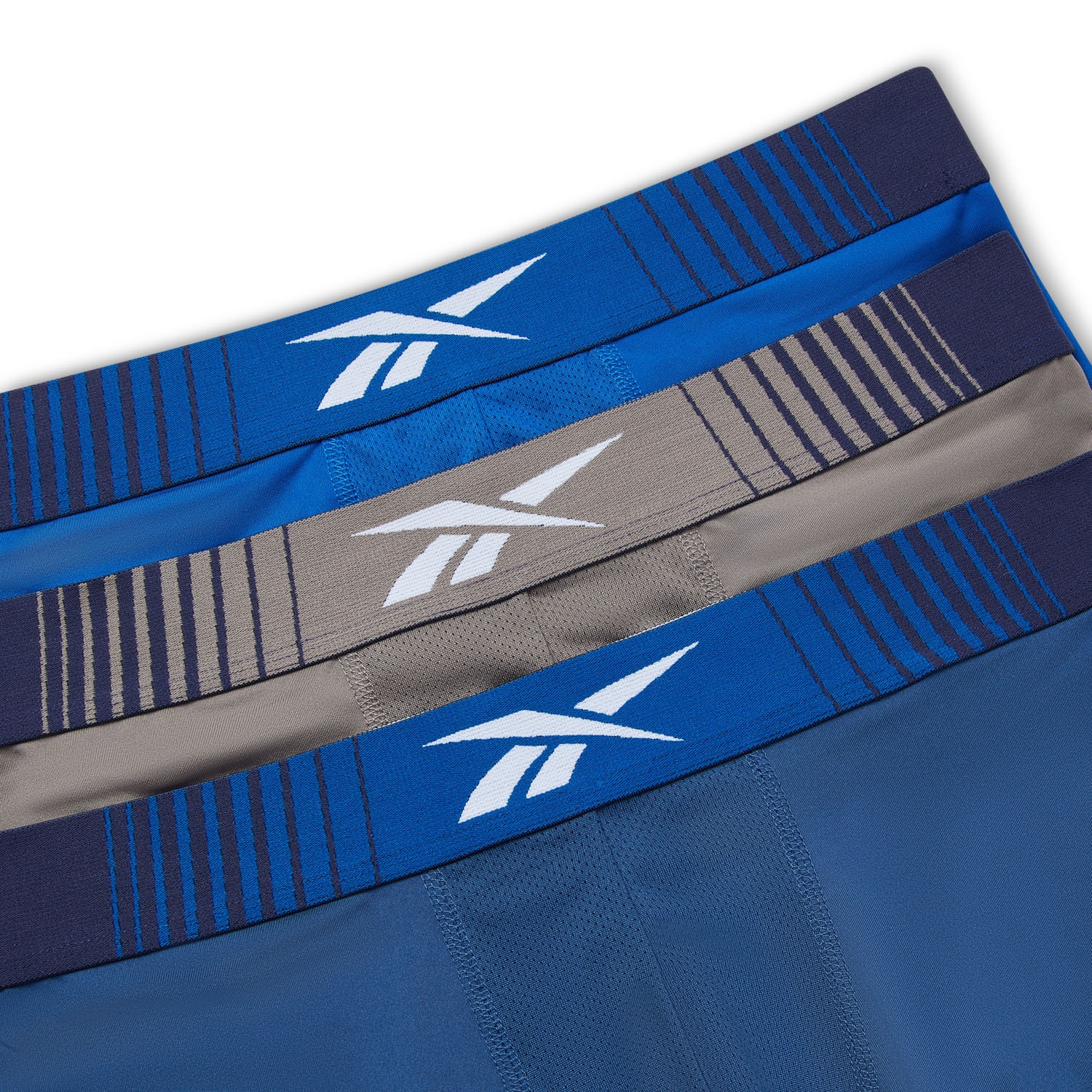 Reebok Boxershorts »Waite« 3er Pack,  ohne Eingriff und mit längerem Bein