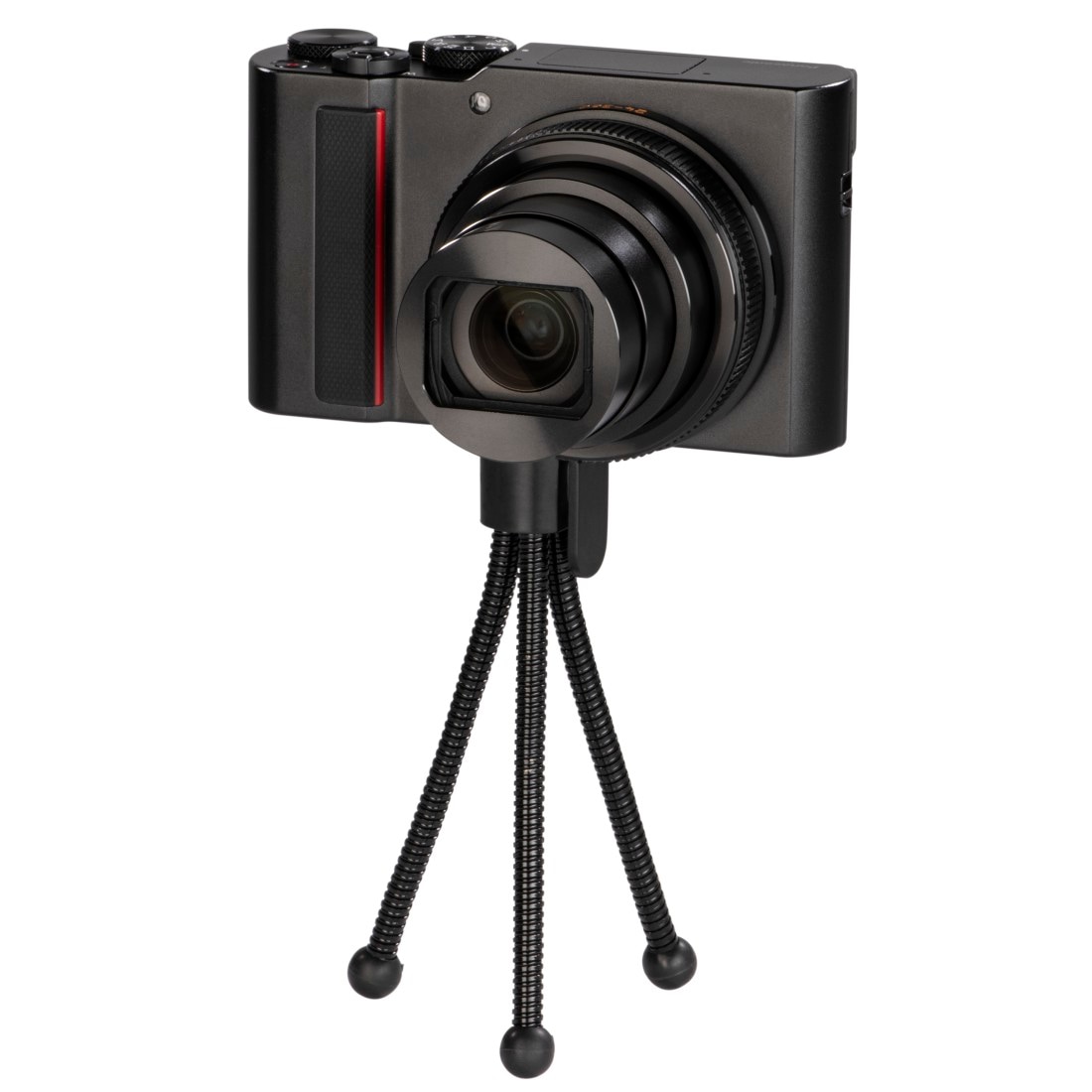 flexiblen Ministativ verstellbar Kompaktkameras, für bis Hama mit cm 10 »Mini-Stativ versandkostenfrei Schwarz«, von Beinen auf 7 Tischstativ, ♕ Biegestativ,