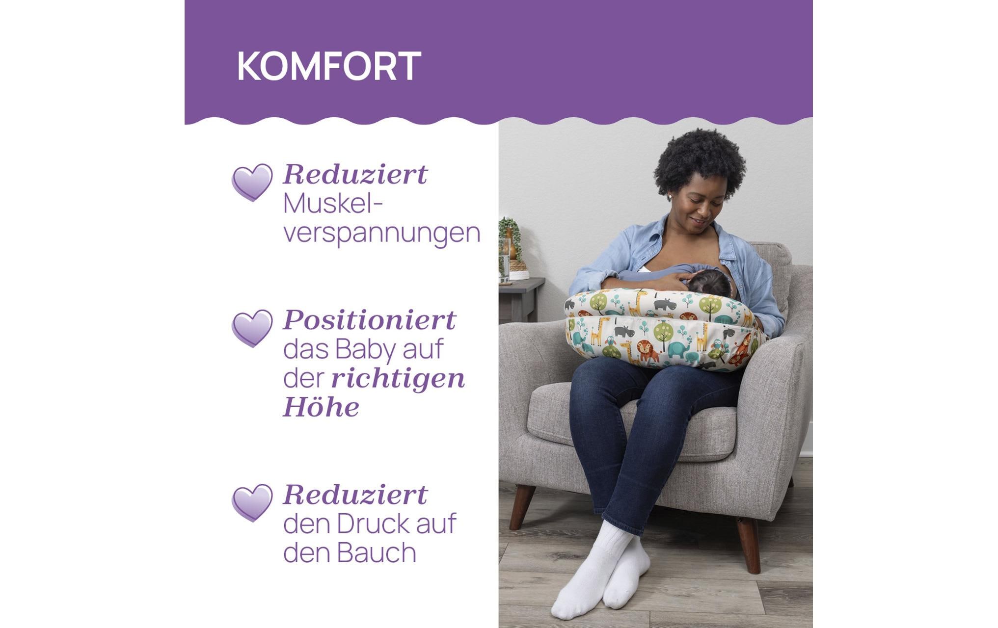   Stillkissen »Boppy Deluxe Peaceful Jungle«