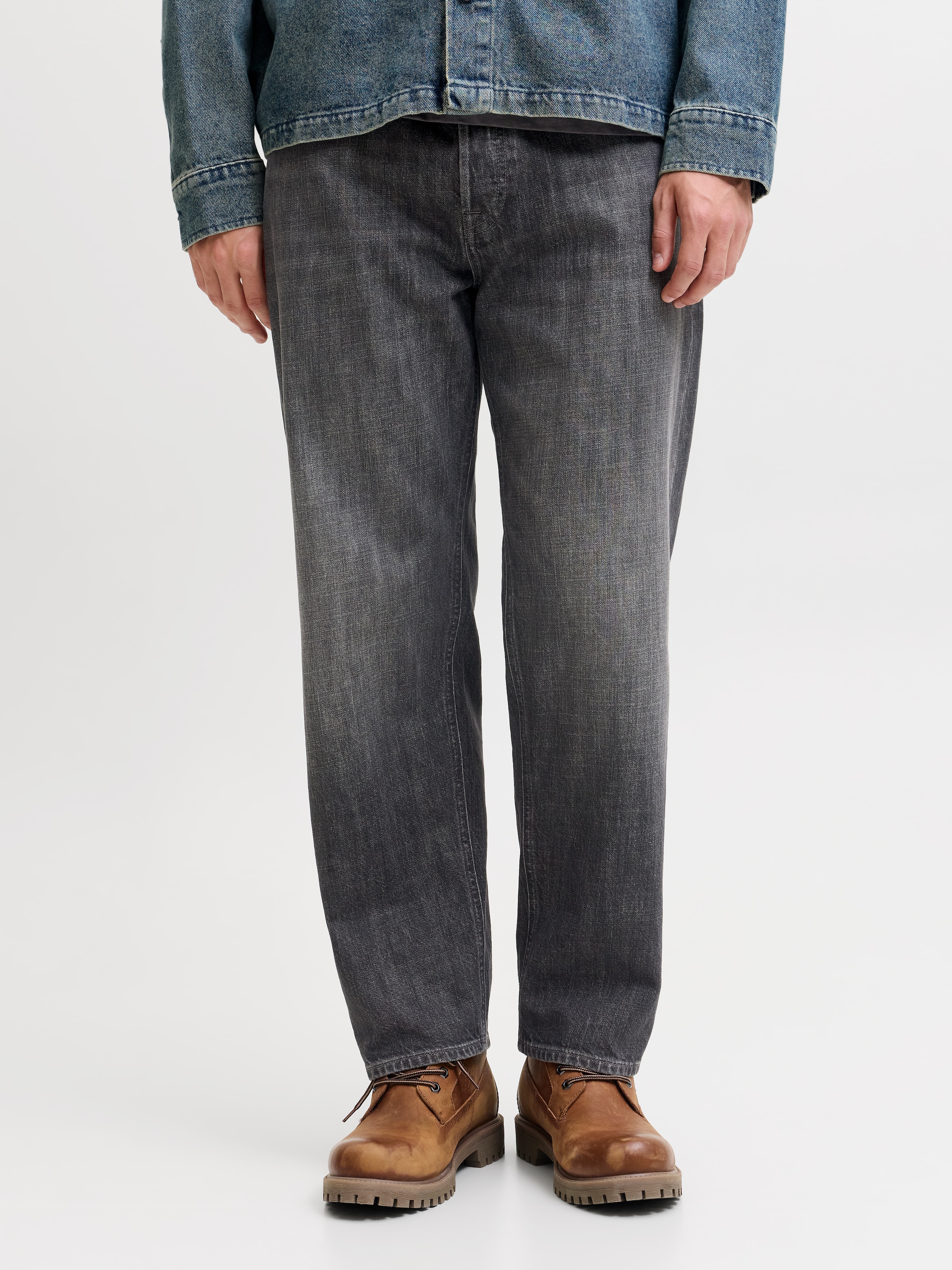 Image of Jack & Jones "JJIEDDIE JJORIGINAL SQ" Baumwolle, loose fit