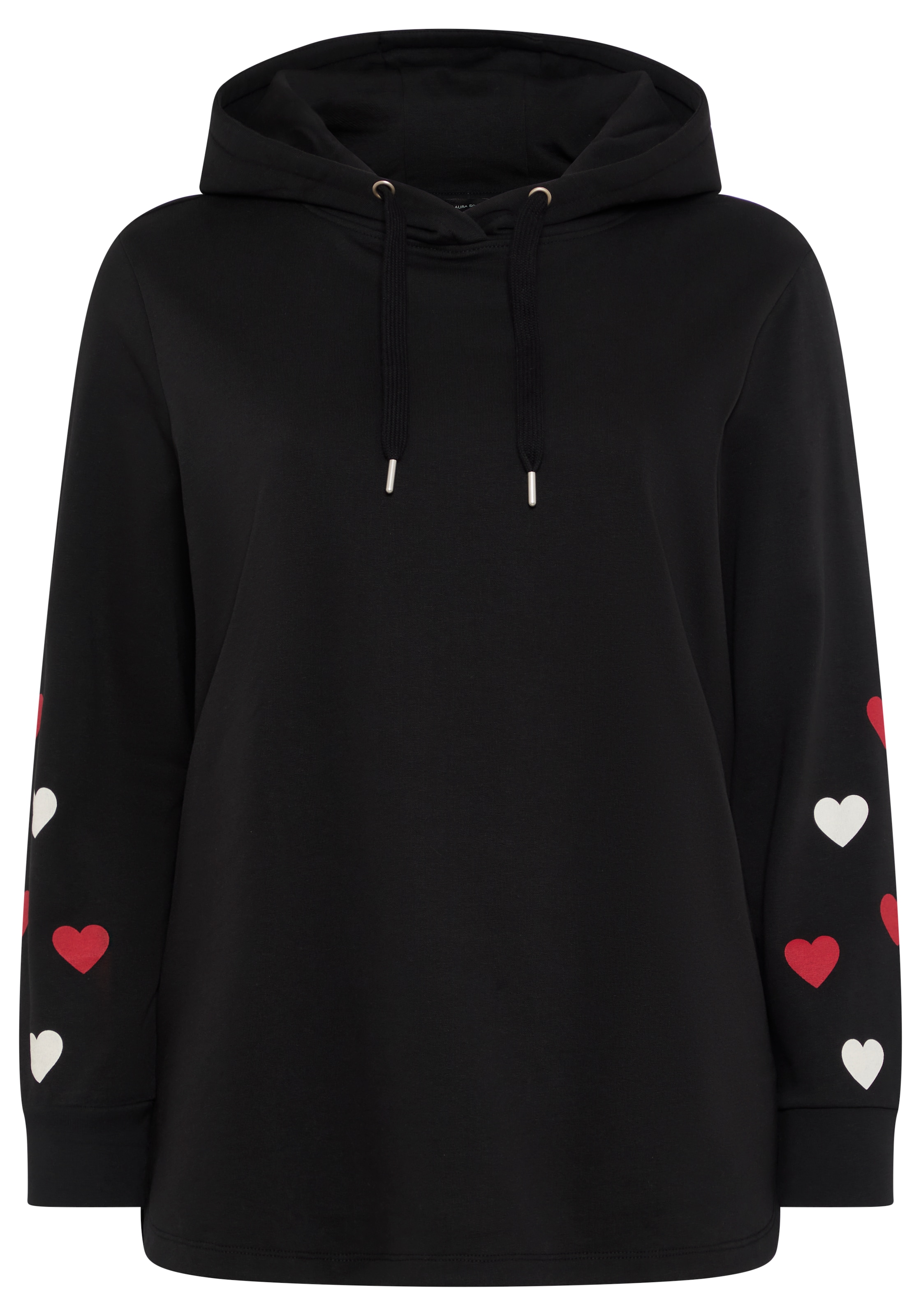 Laura Scott CURVE Kapuzensweatshirt »Grosse Grössen«, im Oversized Look aus weicher Baumwolle
