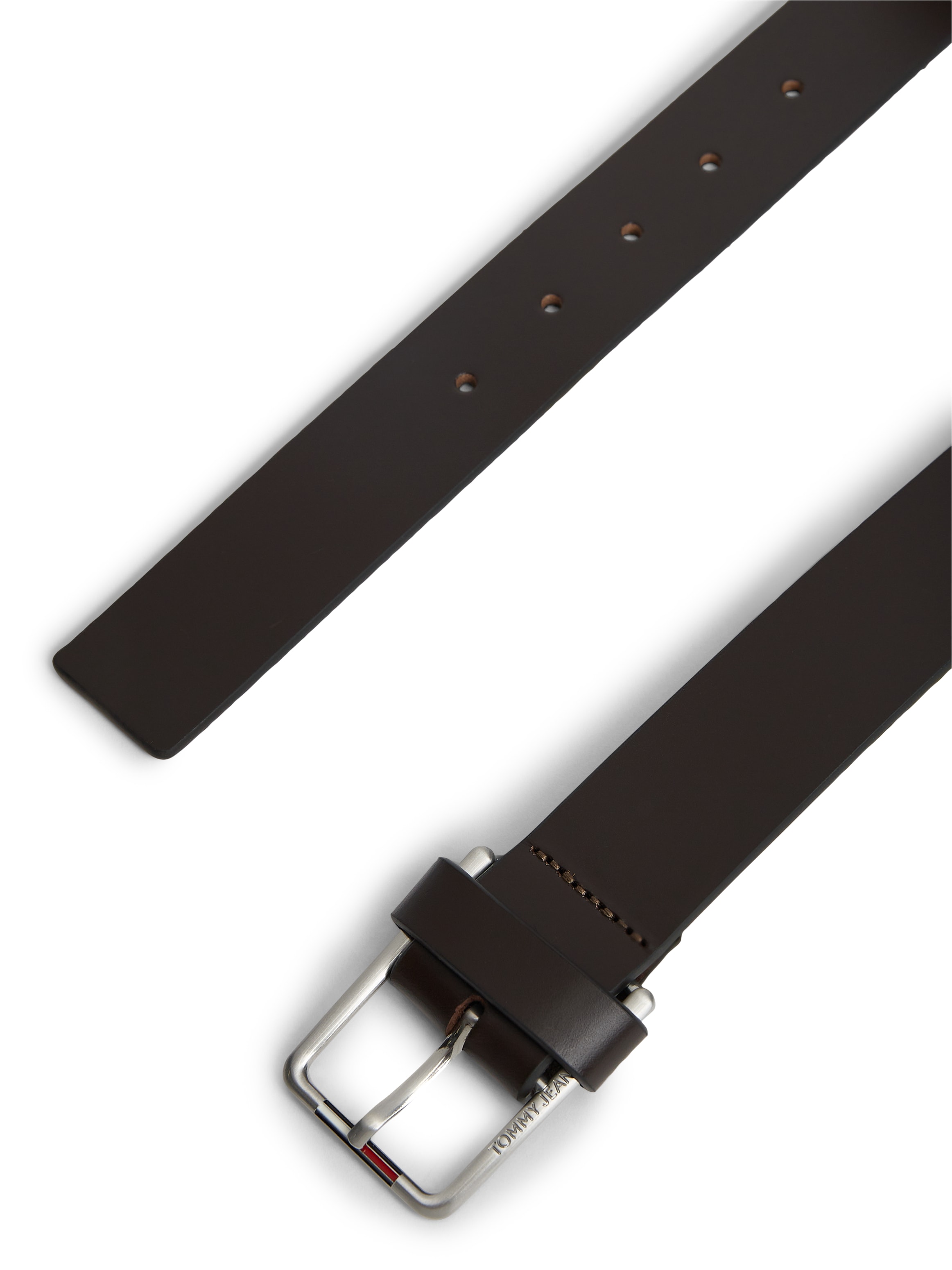 Tommy Jeans Ceinture en cuir »TJM AUSTIN 3.5« Grössenverstellbar mit Label-Details an der Schliesse