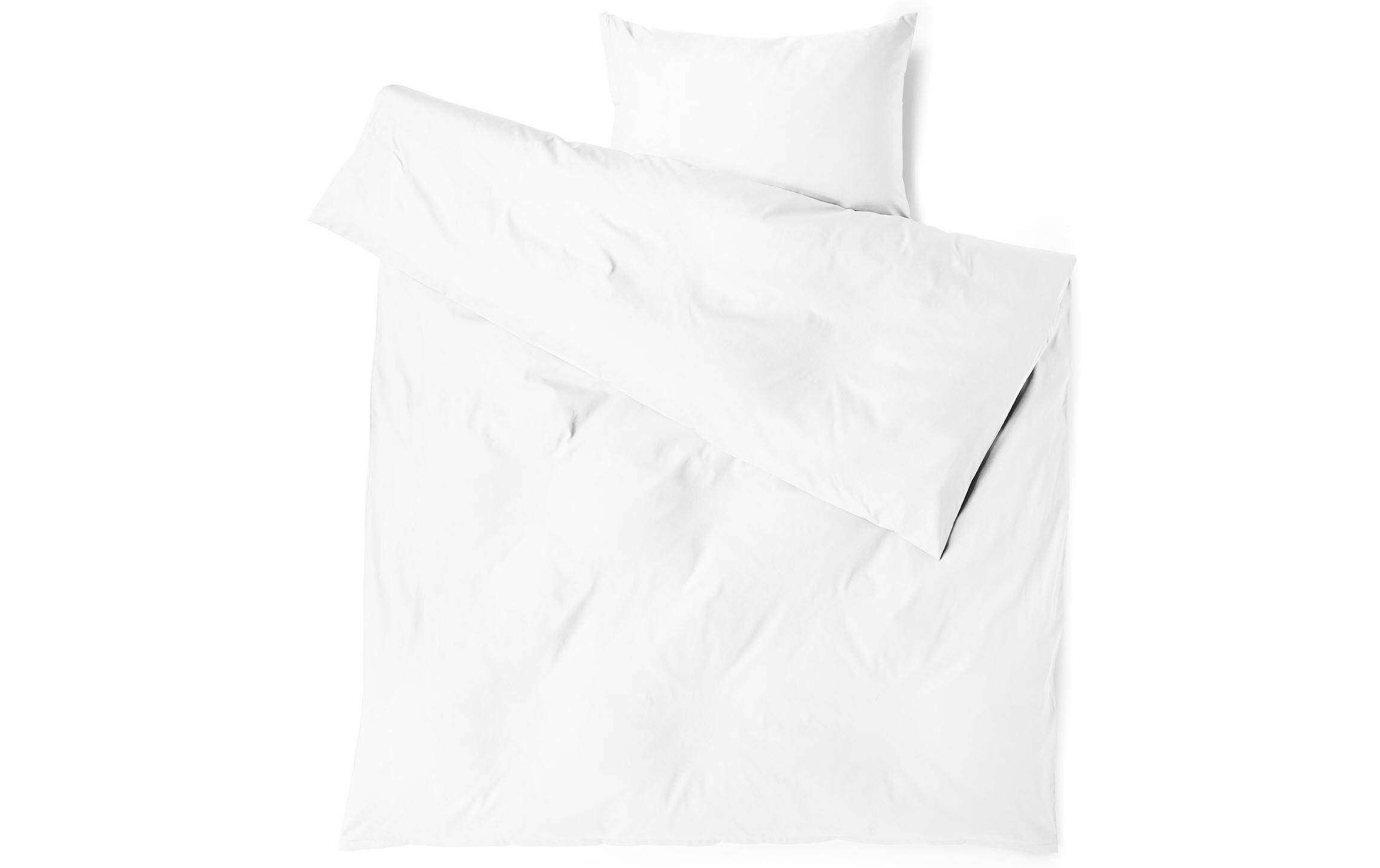 Image of Divina Kissenbezug »Mako Satin Uni weiss«, (1 St.) bei Ackermann Versand Schweiz