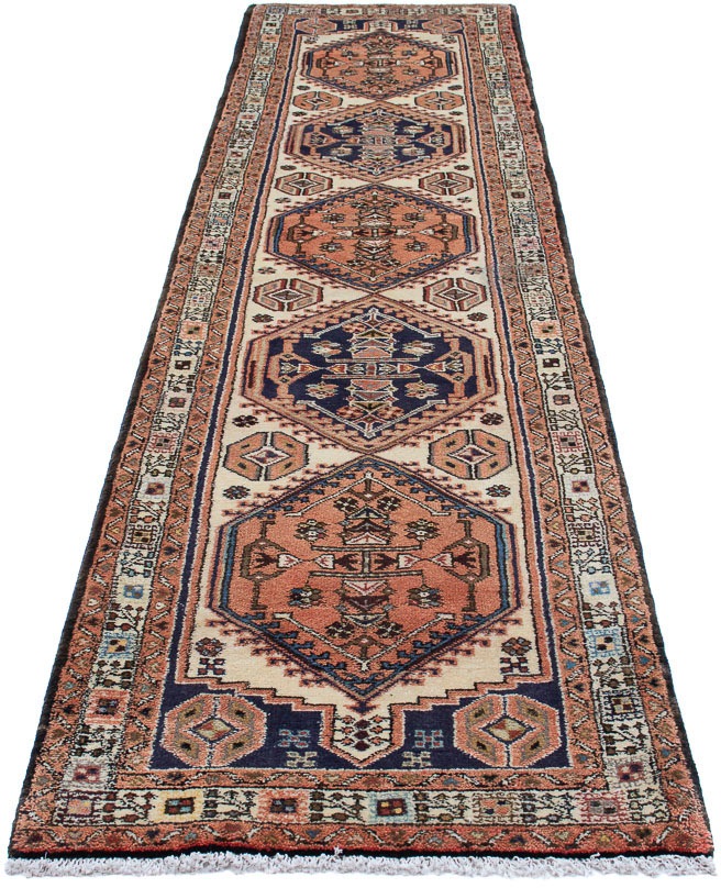 Image of morgenland Orientteppich »Perser - Nomadic - 305 x 73 cm - beige«, rechteckig, 10 mm Höhe, Wohnzimmer, Handgeknüpft, Einzelstück mit Zertifikat bei Ackermann Versand Schweiz