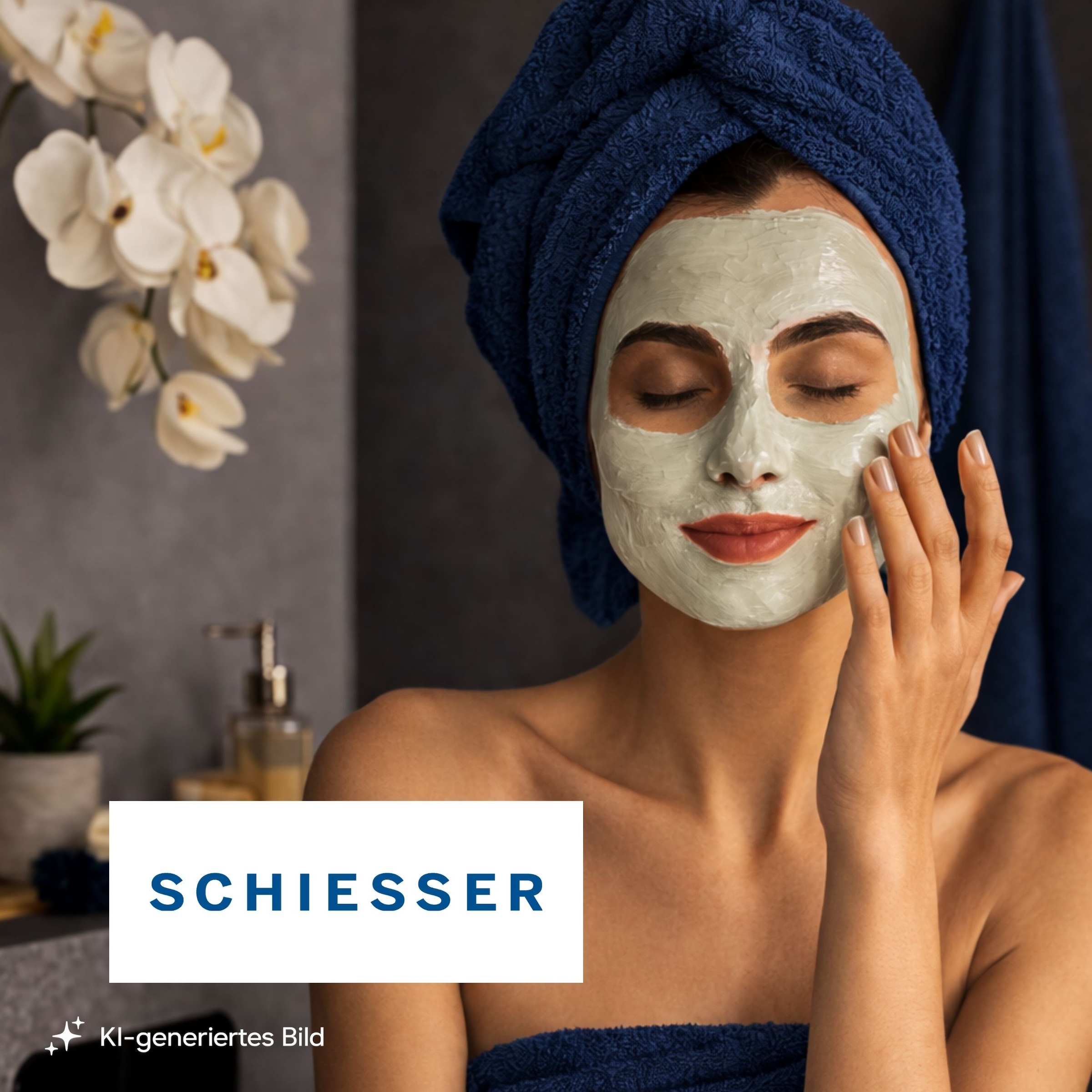 Schiesser Gaestehandtuecher »Milano aus 100% Baumwolle mit eleganter Bordüre in Hoch-Tief-Optik« OEKO-TEX® MADE IN GREEN