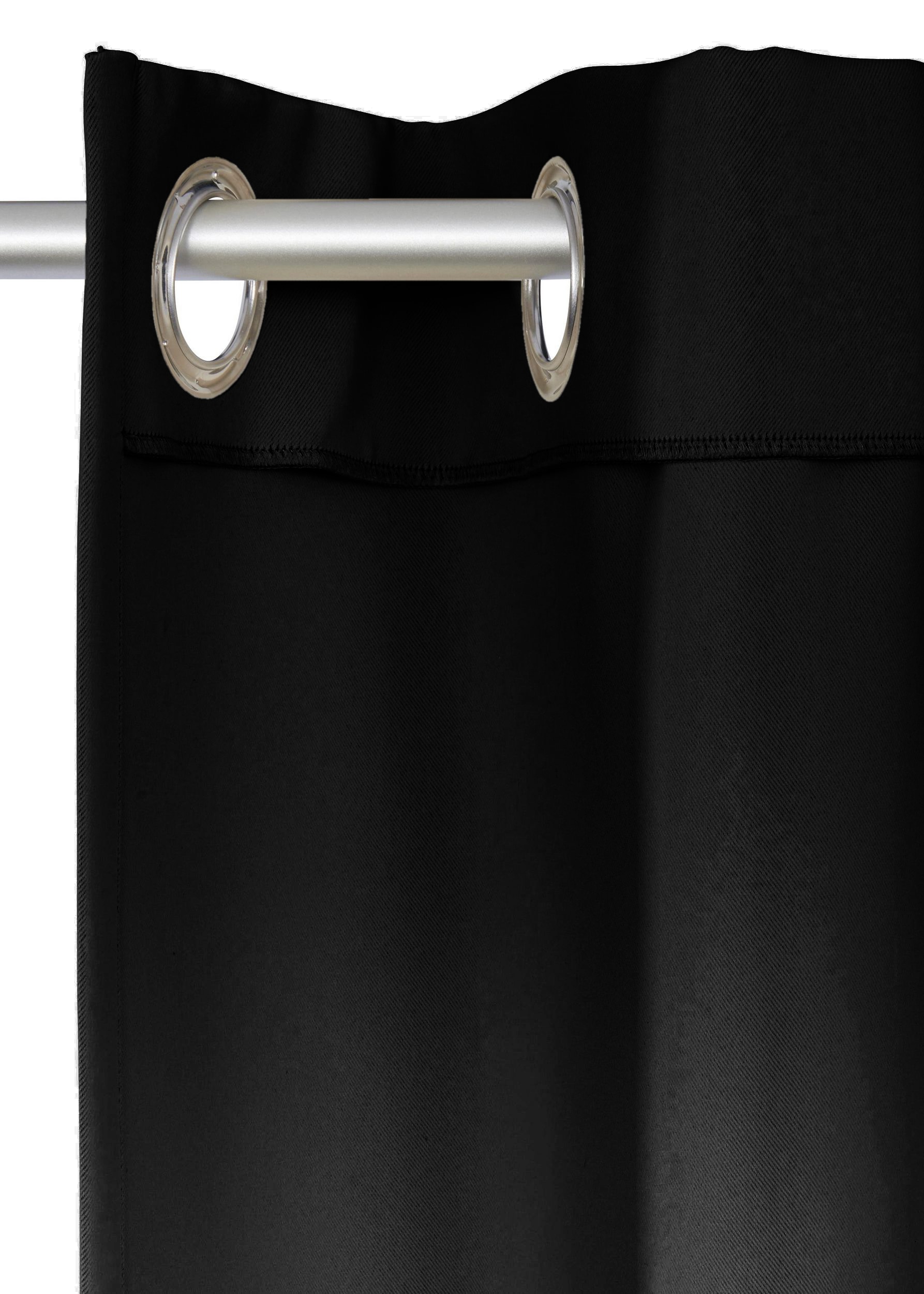 my home Gardine »SOLA« Ösen 1 Stk. tlg. blickdicht, Ösen-Aufhängung, wärmeabweisend,, 1er oder 2er Set