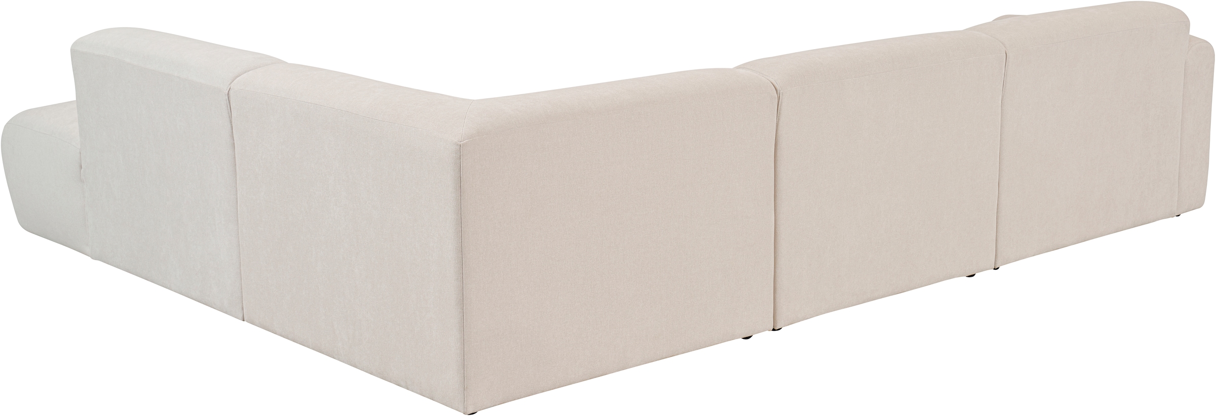 GOODproduct Canapé d'angle »Myrland Wohnlandschaft« largeur 310 cm, forme en L, chenille, tissu Easy Clean, avec mousse froide