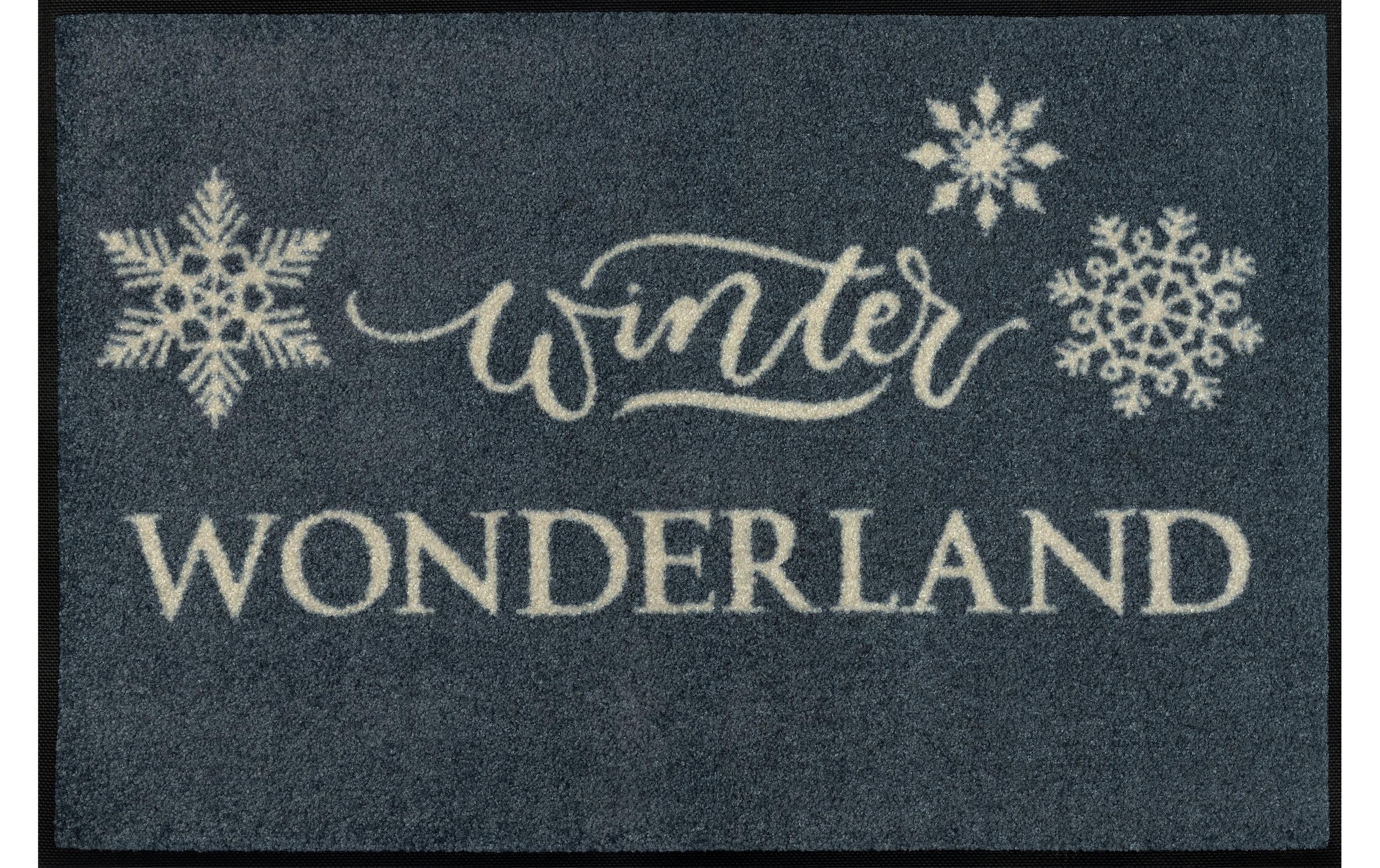Image of wash+dry by Kleen-Tex Fussmatte "Winter Wonderland Fussmatte" quadratisch