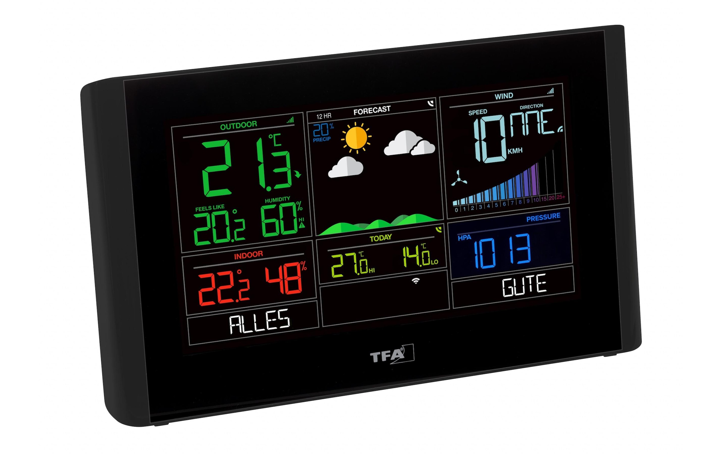 TFA Dostmann Innenwetterstation »View«