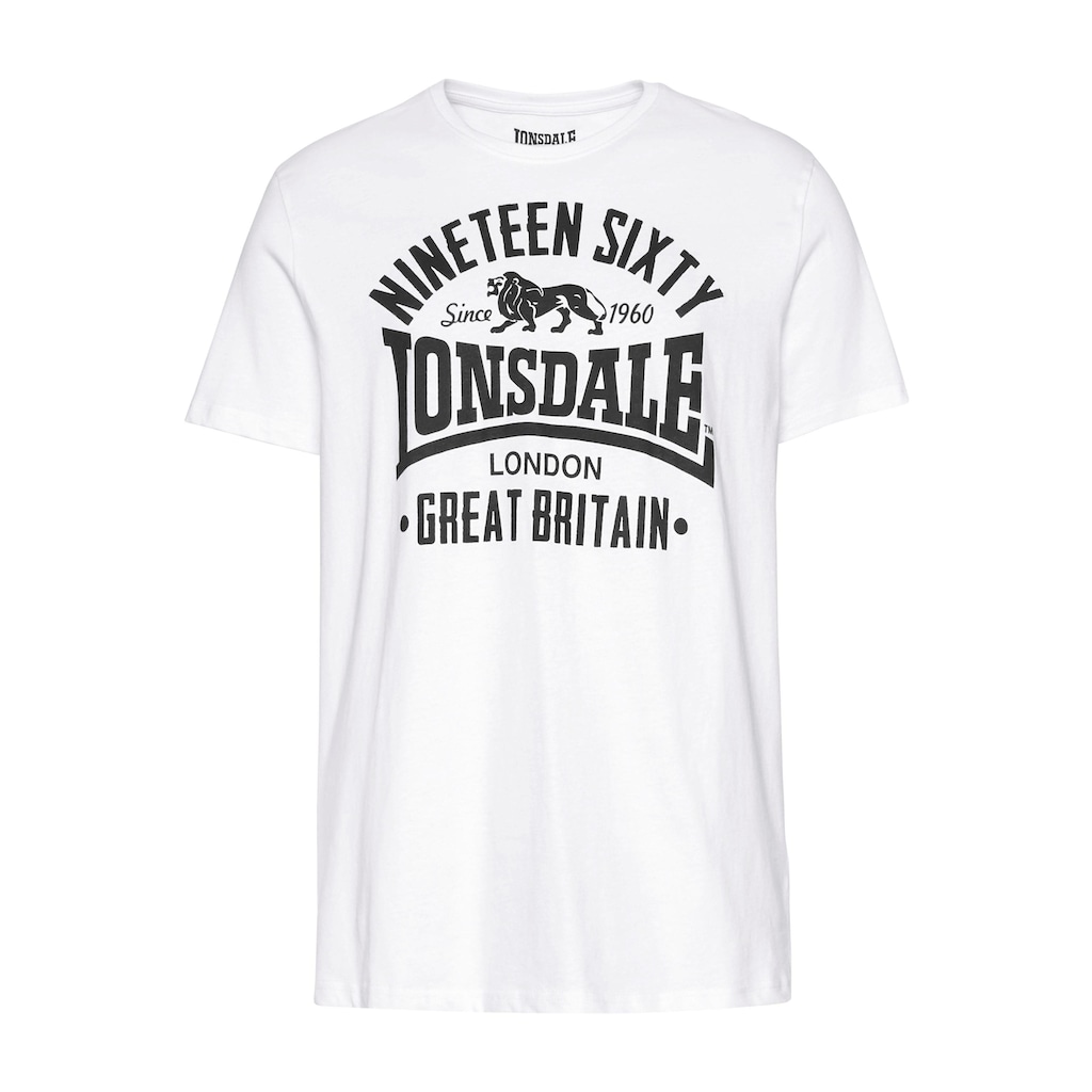 Lonsdale T-Shirt »BYLCHAN«, (Packung, 2er-Pack)