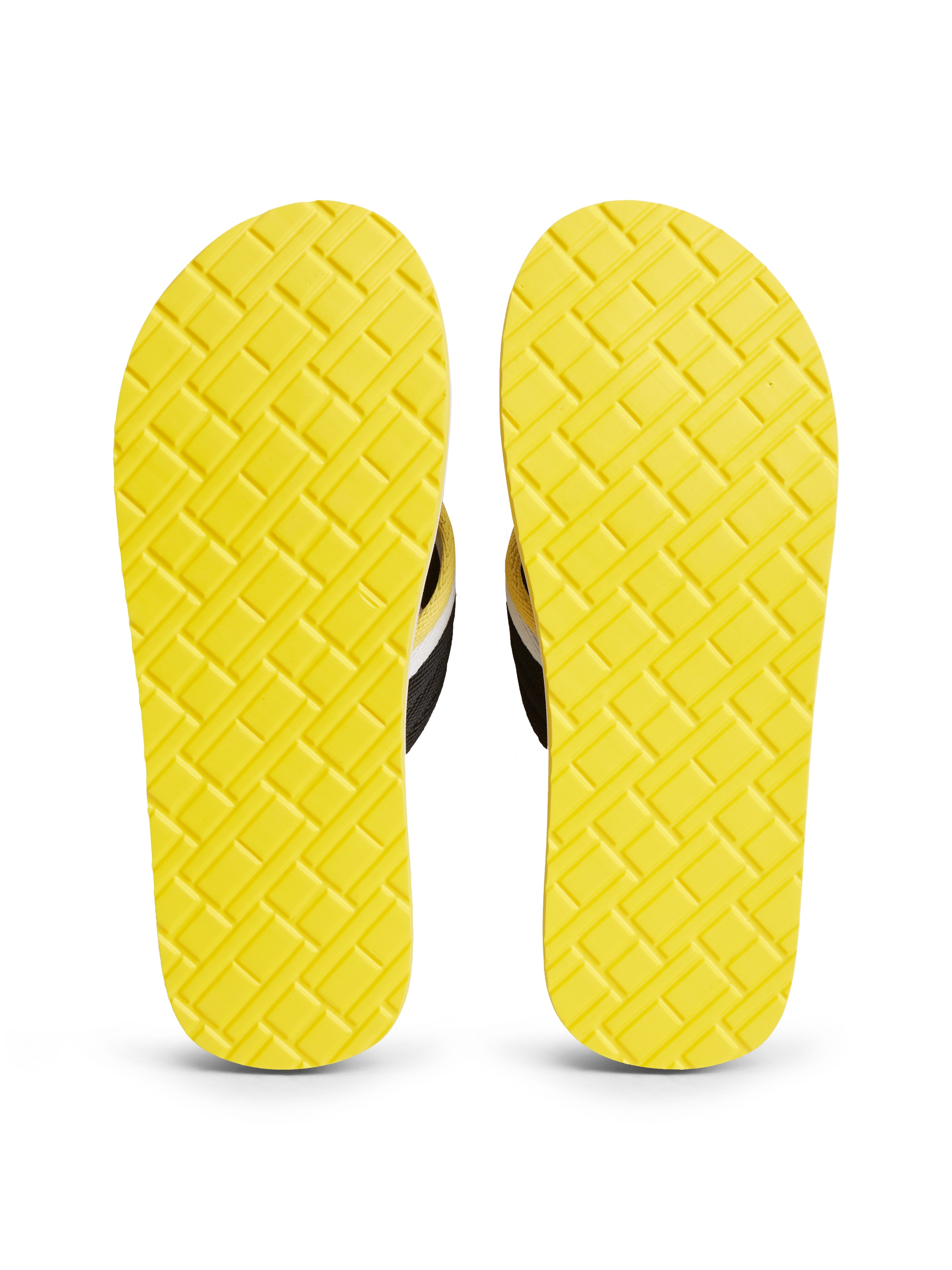 Tommy Hilfiger Séparateur d'orteils »PATCH HILFIGER BEACH SANDAL«  Sommerschuh, Strandschuh mit gestreifter Bandage