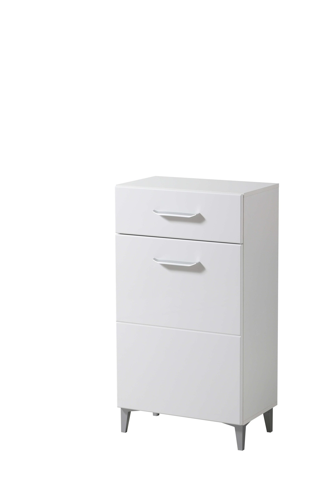 INOSIGN Schuhschrank »Belfort, Schuhkommode, Schuhregal, Höhe 105 cm«, in Opaque Weiss mit MDF-beschichtet Fronten, modernes Design