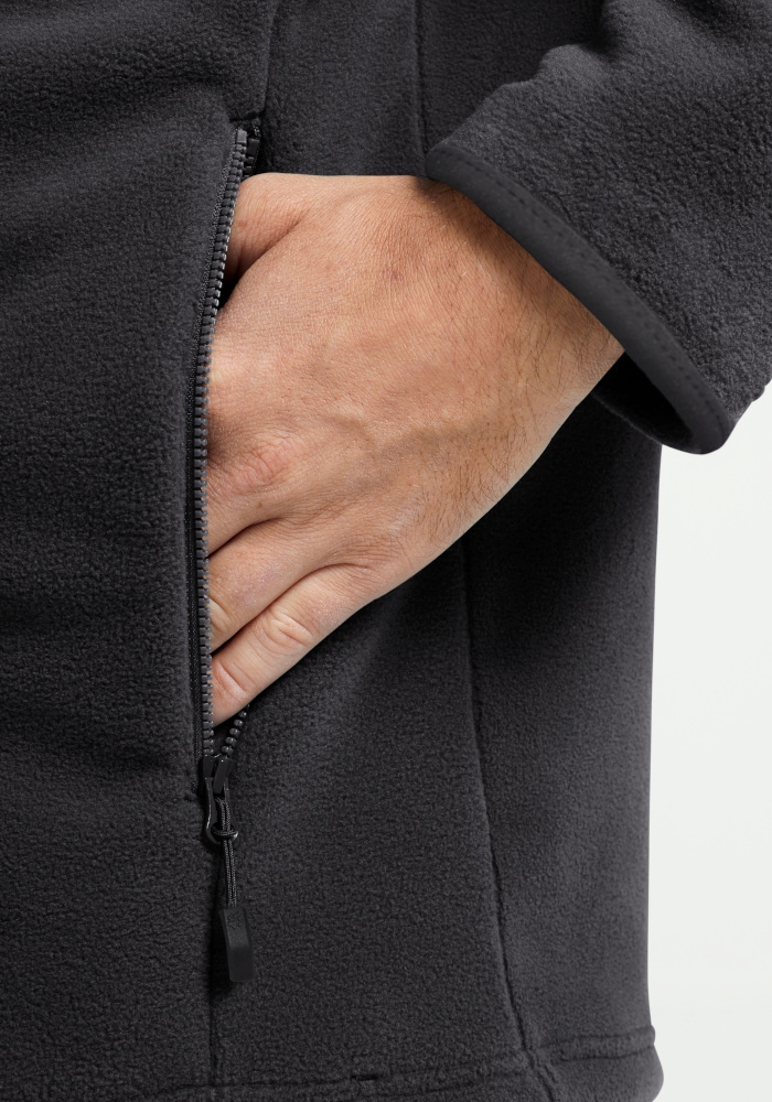 Jack Wolfskin Veste polaire »TAUNUS 200 FZ M« avec système 3-en-1, respirant, en polyester