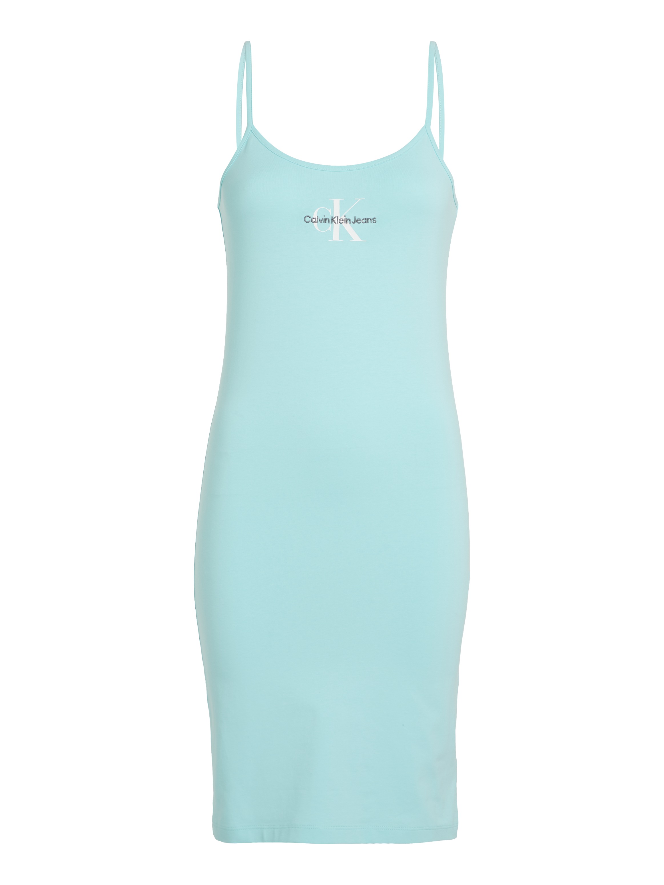 Calvin Klein Jeans Spaghettikleid »MONOLOGO STRAPPY DRESS«, mit Logoschriftzug