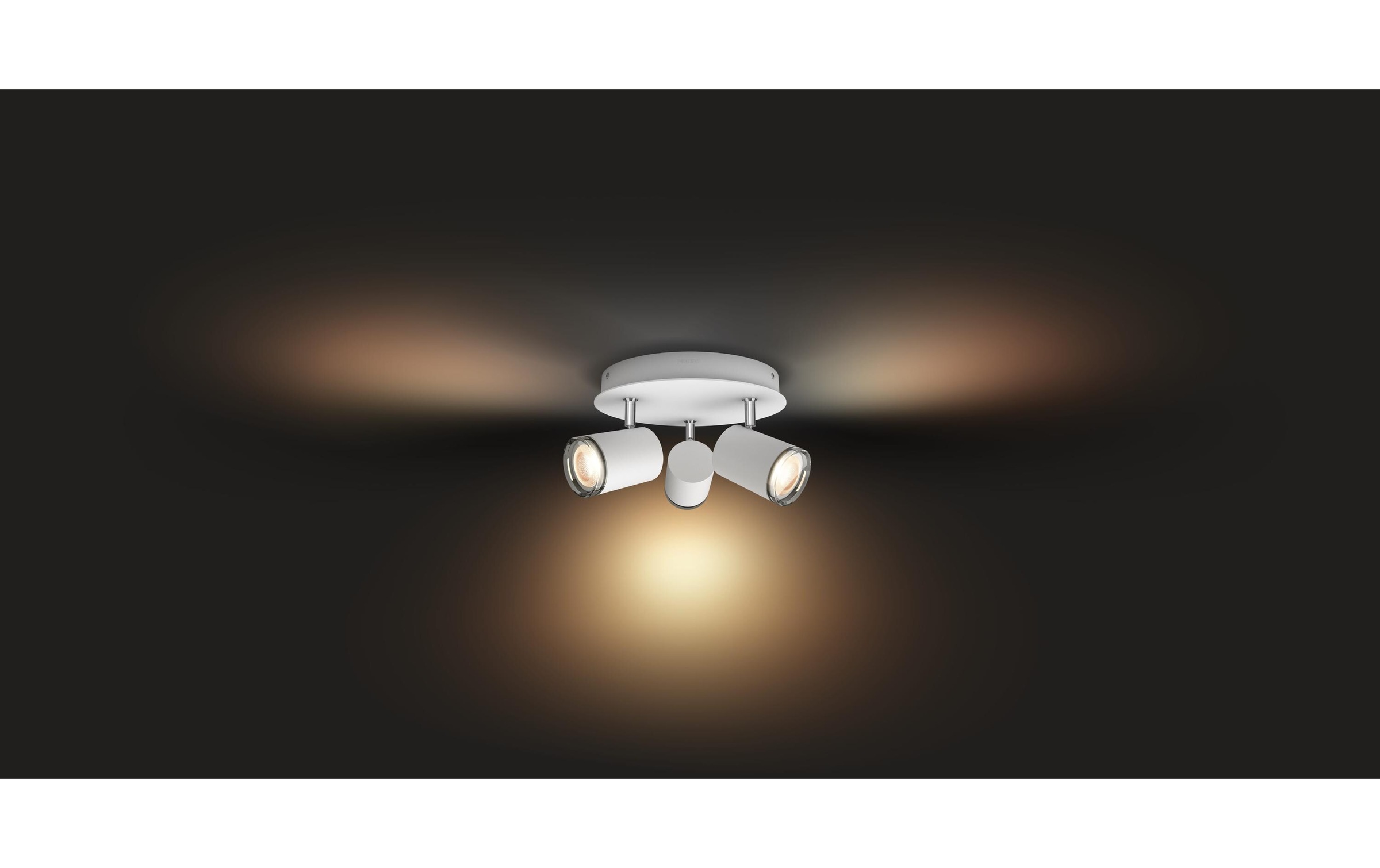 Philips Hue Deckenleuchte »Philips Hue Badezimmerleuchte White«, 3 flammig