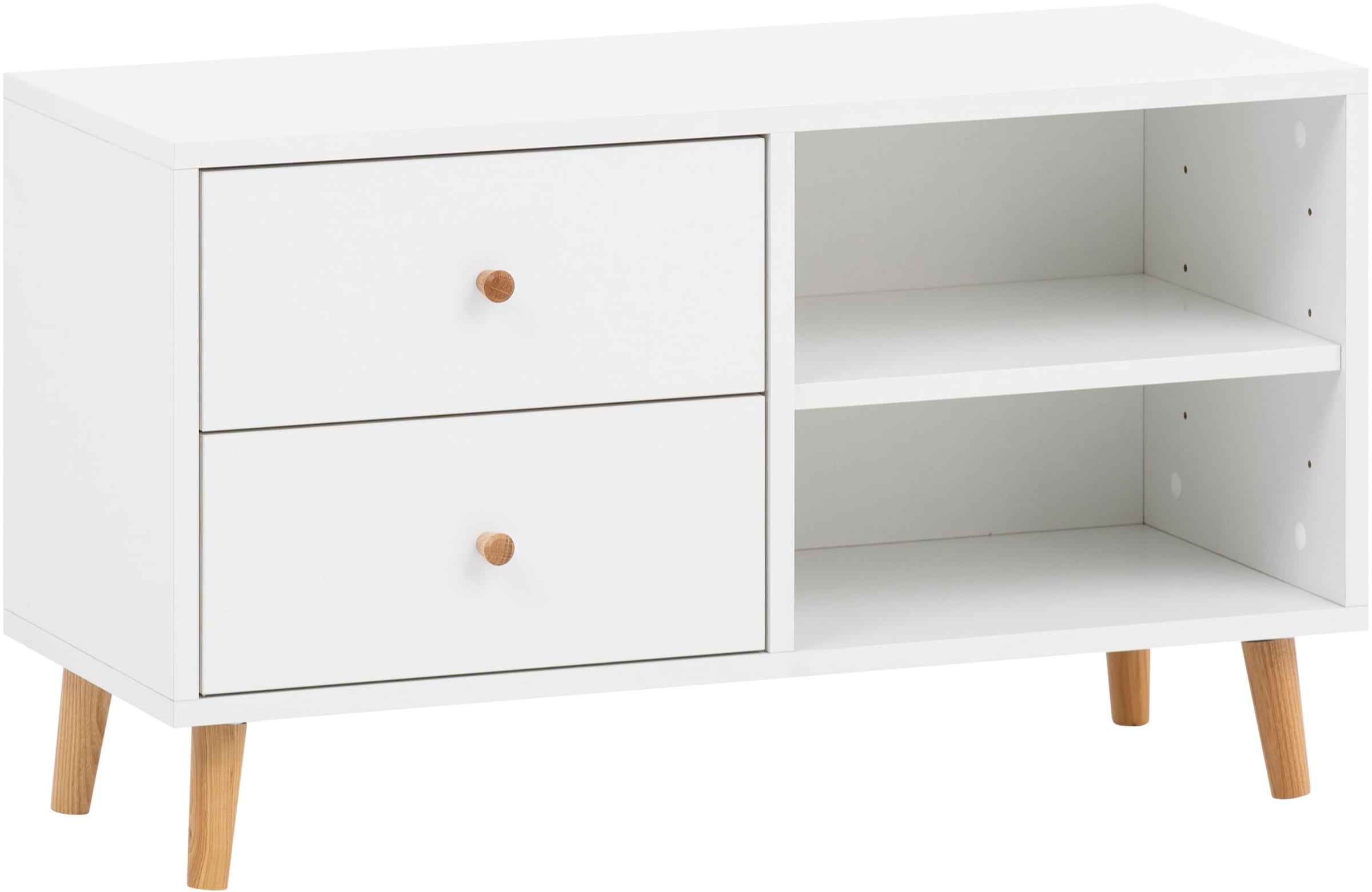 Schildmeyer Bank »Bjarne, Breite 78 cm« Griff und Möbelfüsse aus Massivholz