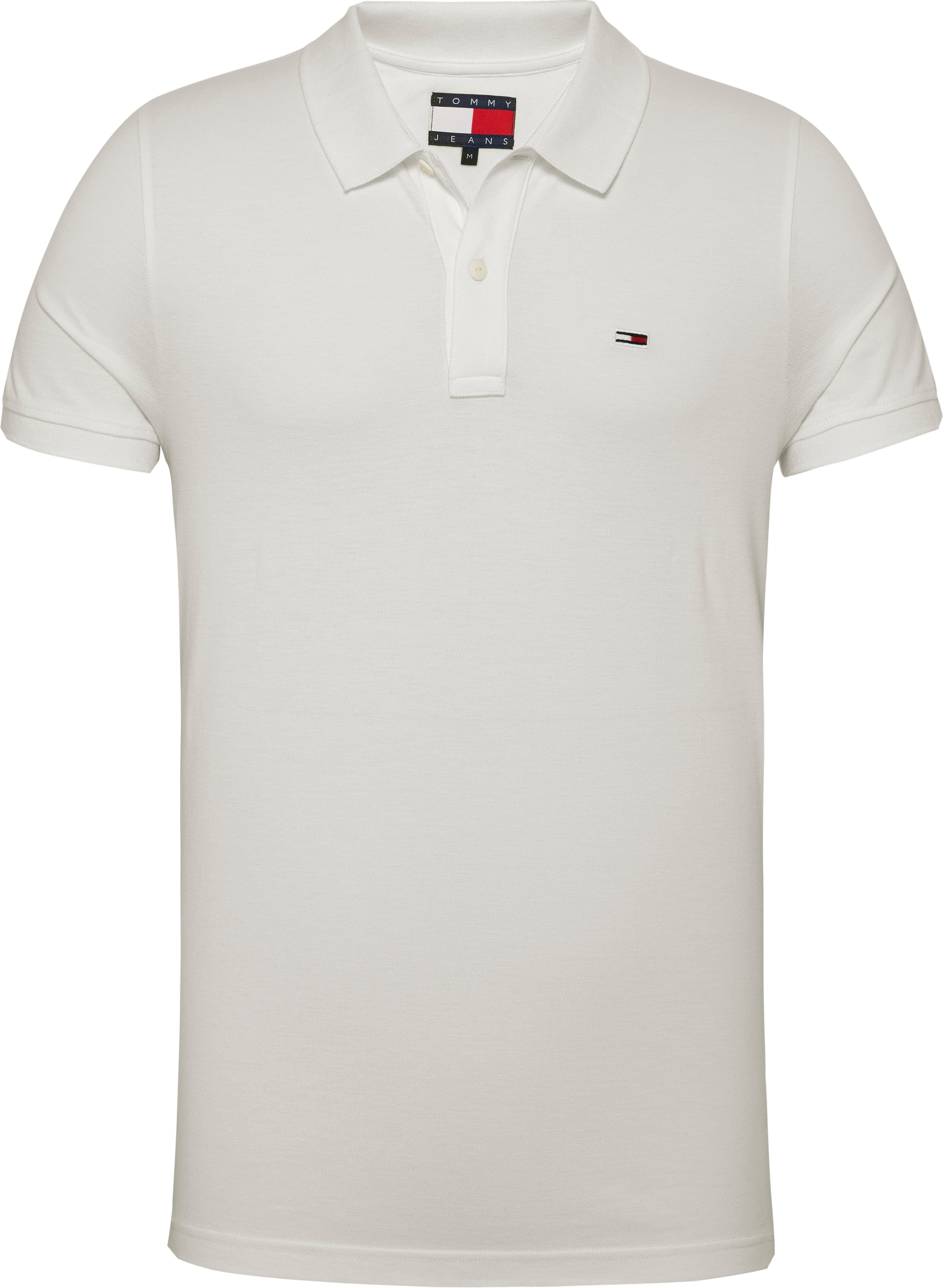 Tommy Jeans Poloshirt »TJM SLIM PLACKET POLO«, Piqué mit Polokragen