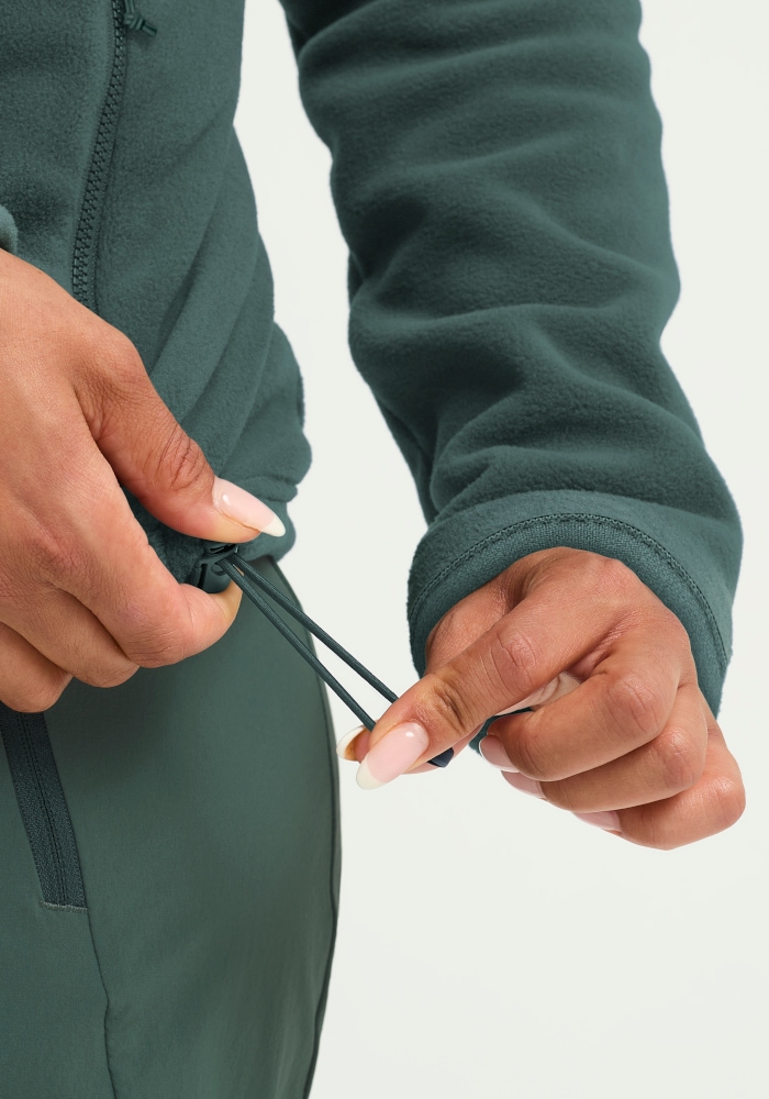 Jack Wolfskin Fleecejacke »TAUNUS 200 FZ W« als sportlicher Midlayer, für Wandern und Freizeit
