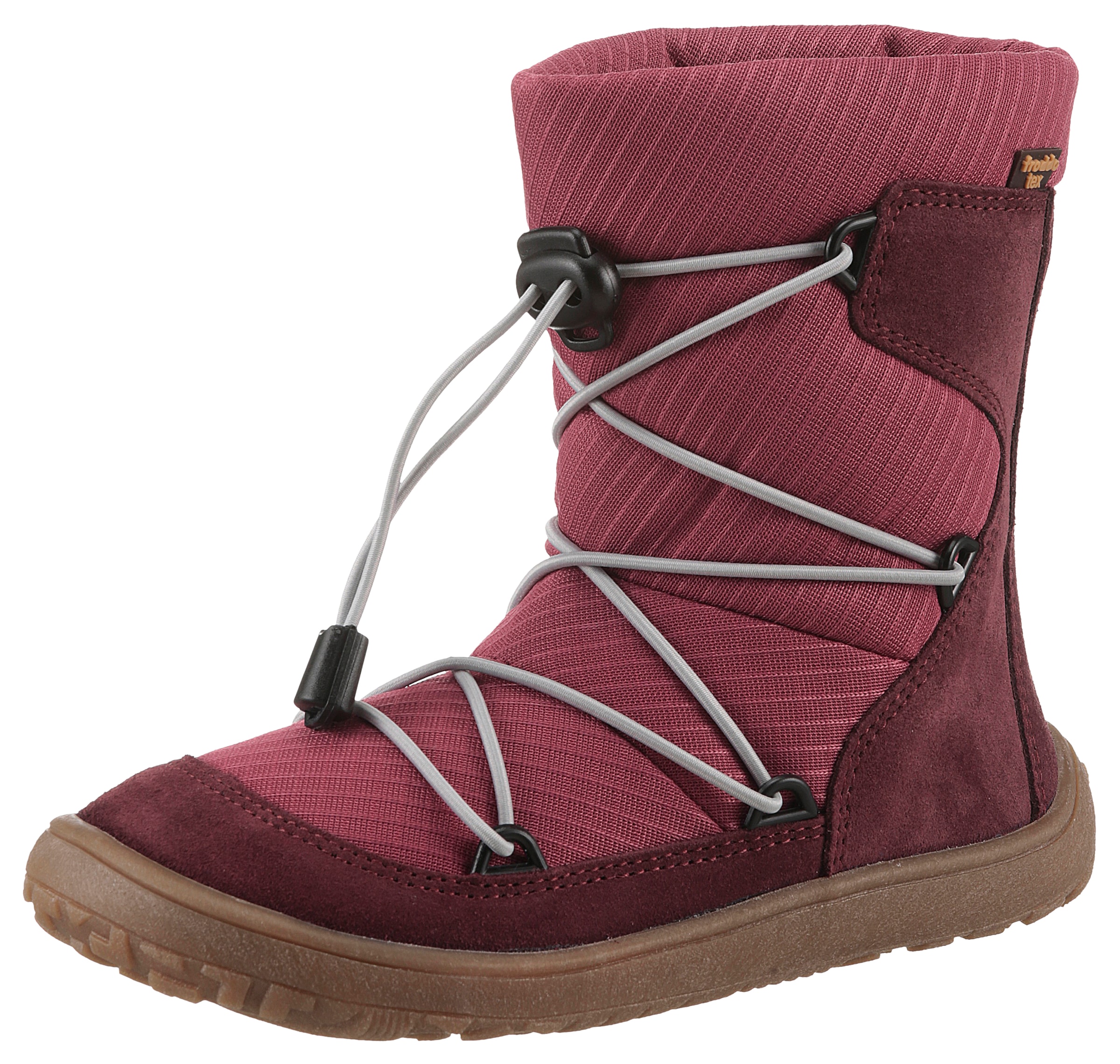 froddo® Barfussschuh »BAREFOOT TEX TRACK WOOL«, Winterstiefel, Snowboots, Schlupfstiefel mit TEX-Membrane