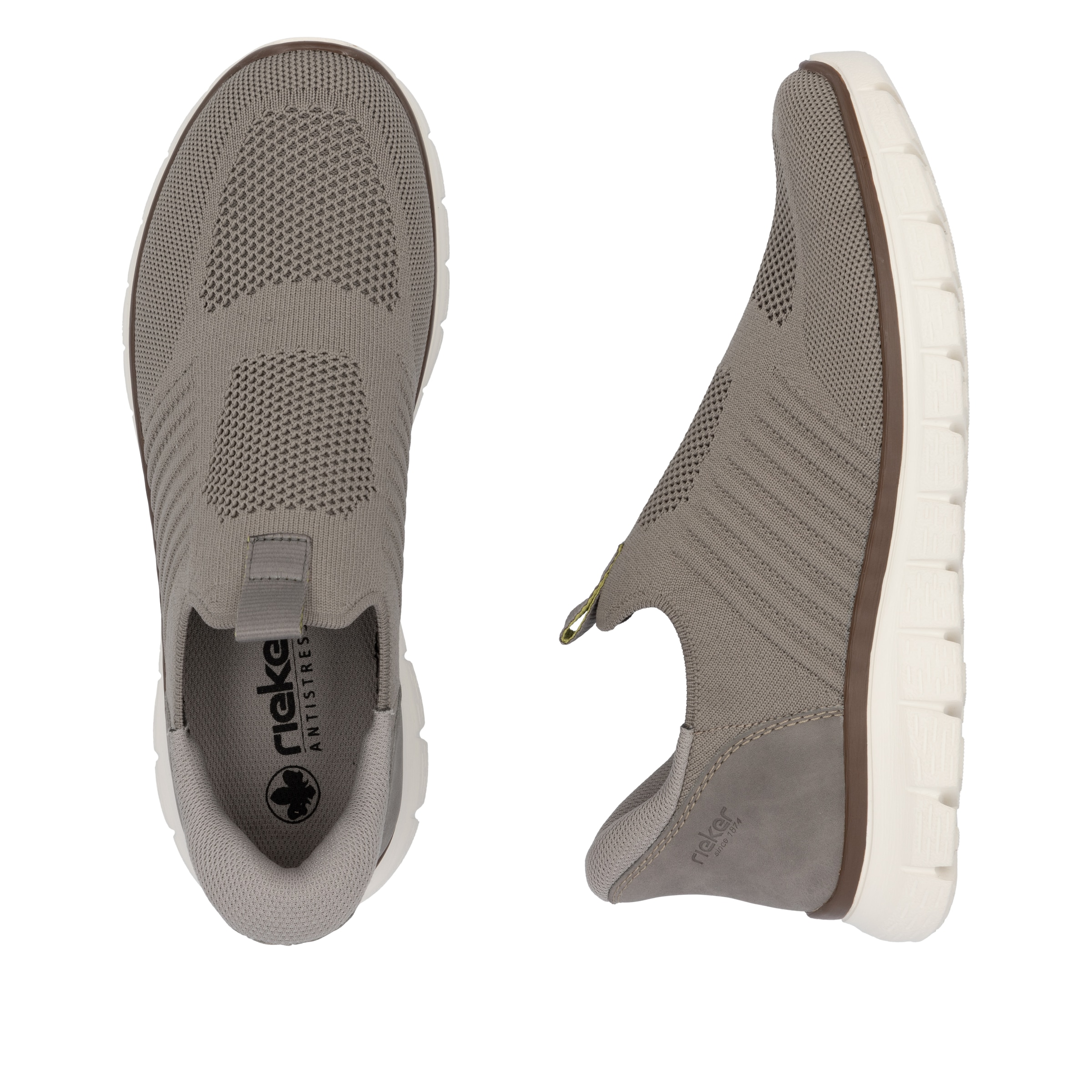 Rieker »Ready2GO«  chaussure à enfiler, mocassin de loisir, chaussure basse avec talon rembourré