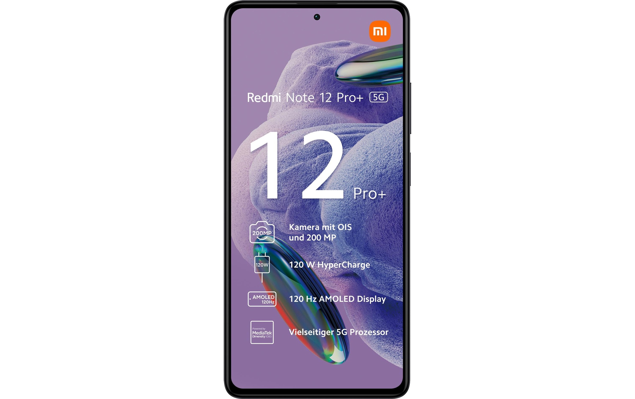 Xiaomi Smartphone »Xiaomi Redmi Note 12 PRO+ 5G 256GB black«, Schwarz