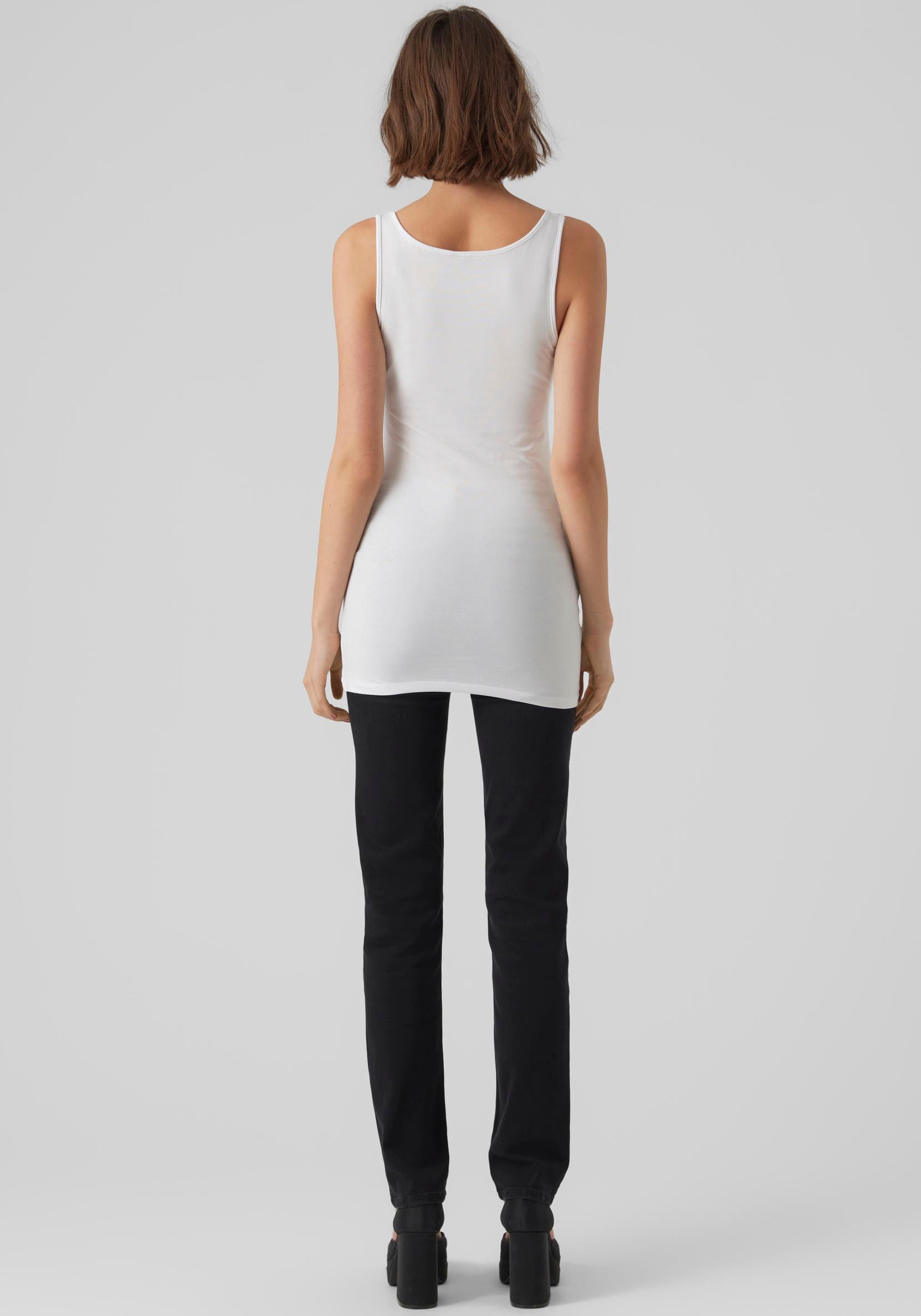 Vero Moda Tanktop »VMMAXI MY SOFT LONG TANK TOP 2-PACK«, (Packung, 2 tlg.)