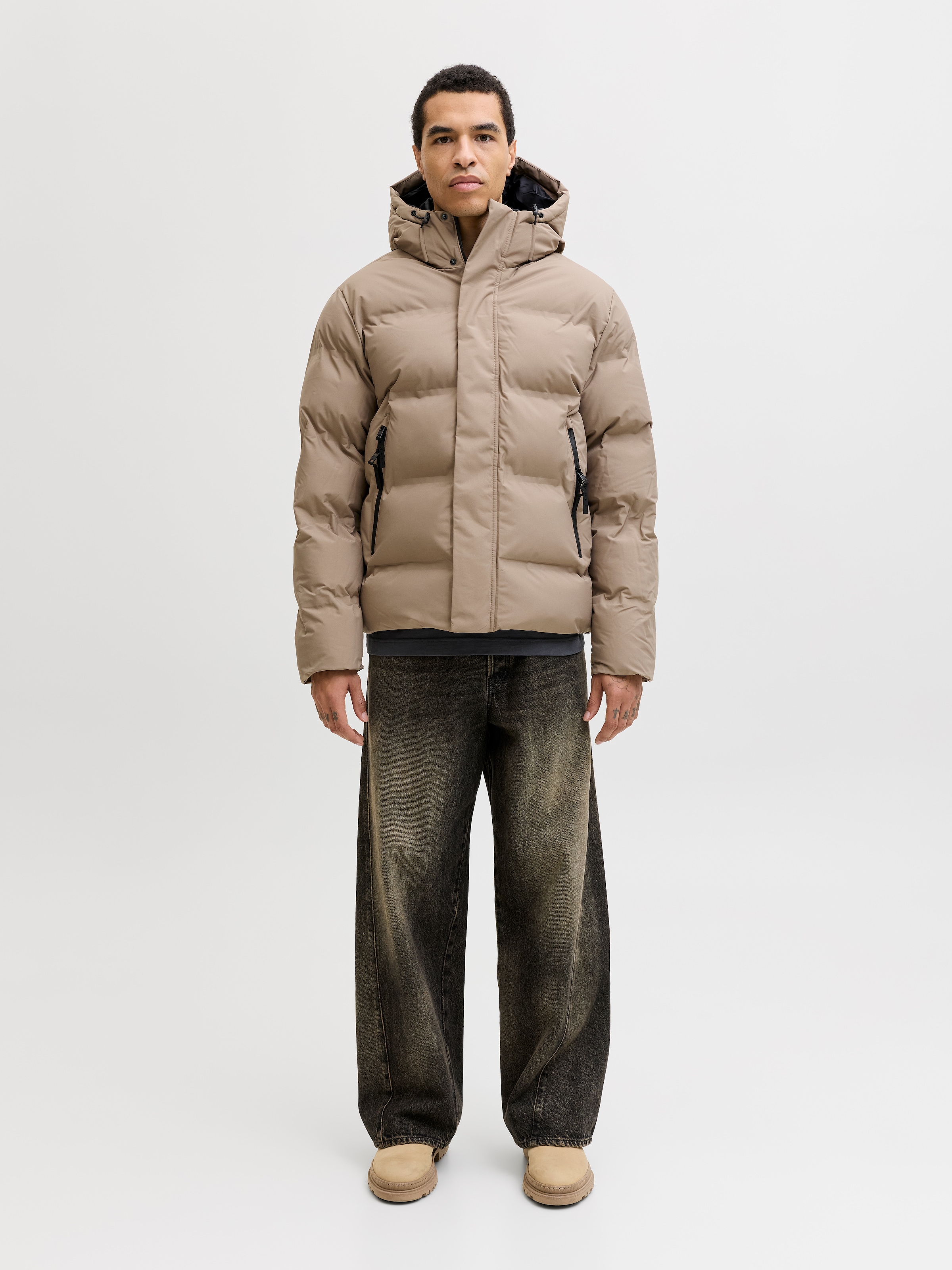 Jack & Jones Veste matelassée »JCOFUSION PUFFER JACKET« mit Kapuze