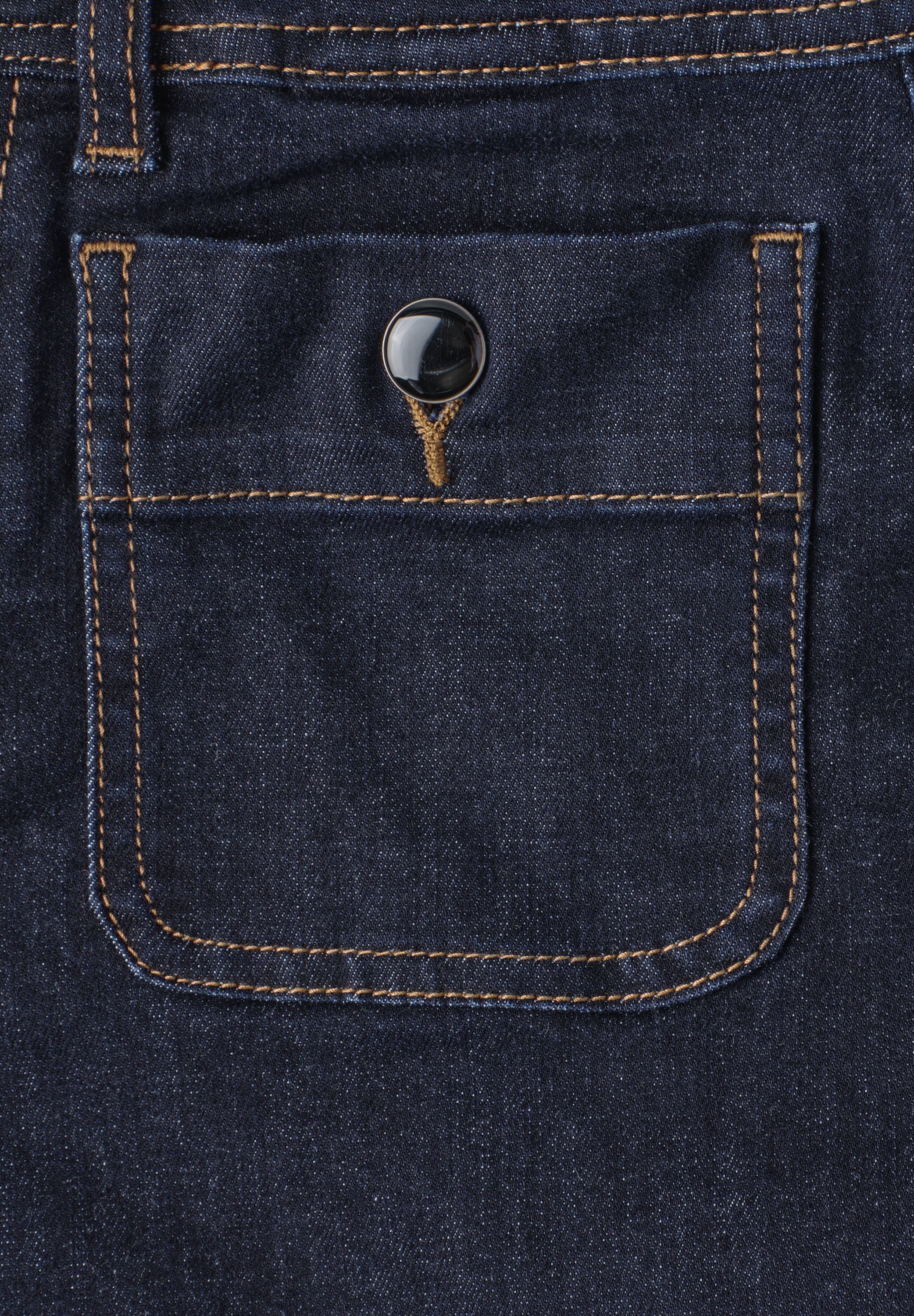 STREET ONE Jeans droit »Style Amalia« aspect délavé / stretch