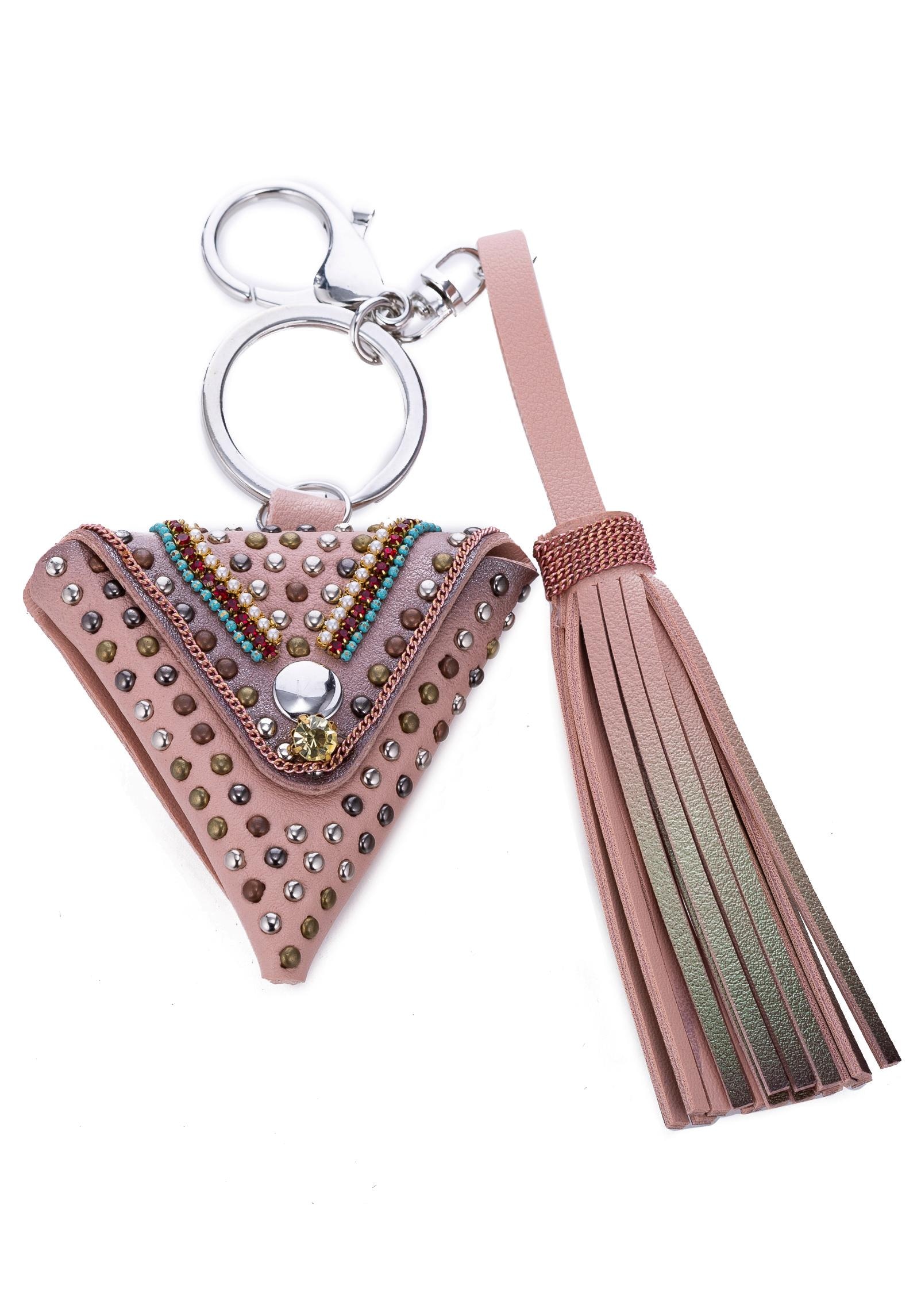 Schlüsselanhänger »Quaste und Dreieck«