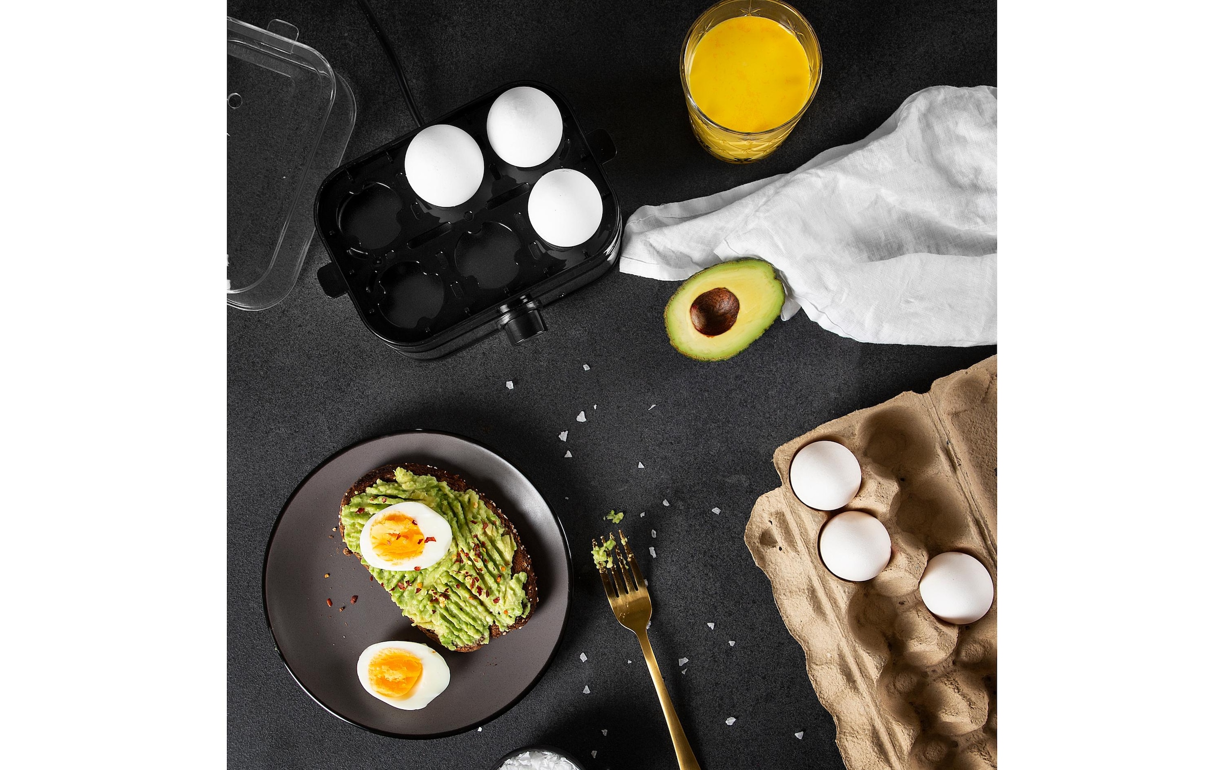 PRINCESS Eierkocher »262046 6 Eier« für 6 Stk. Eier 400 W